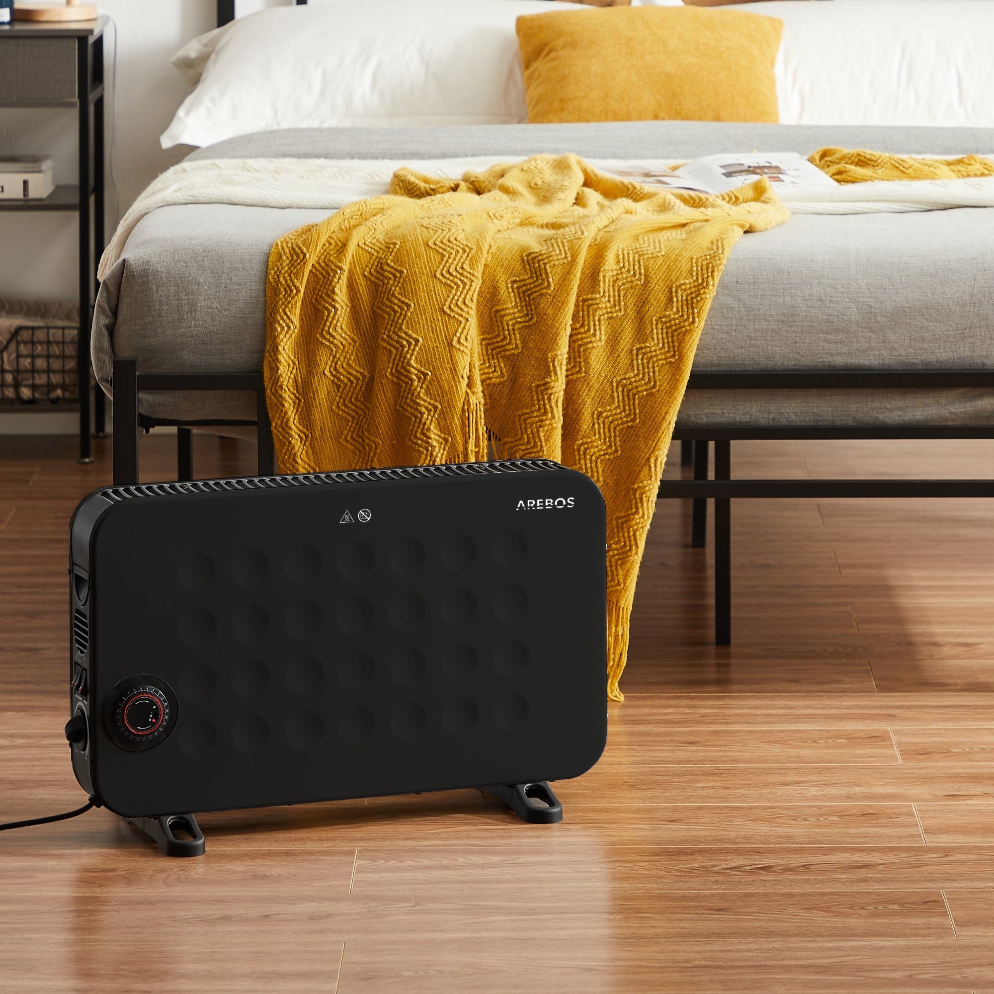 Arebos Konvektor 2000 W 3 Heizstufen, günstig online kaufen