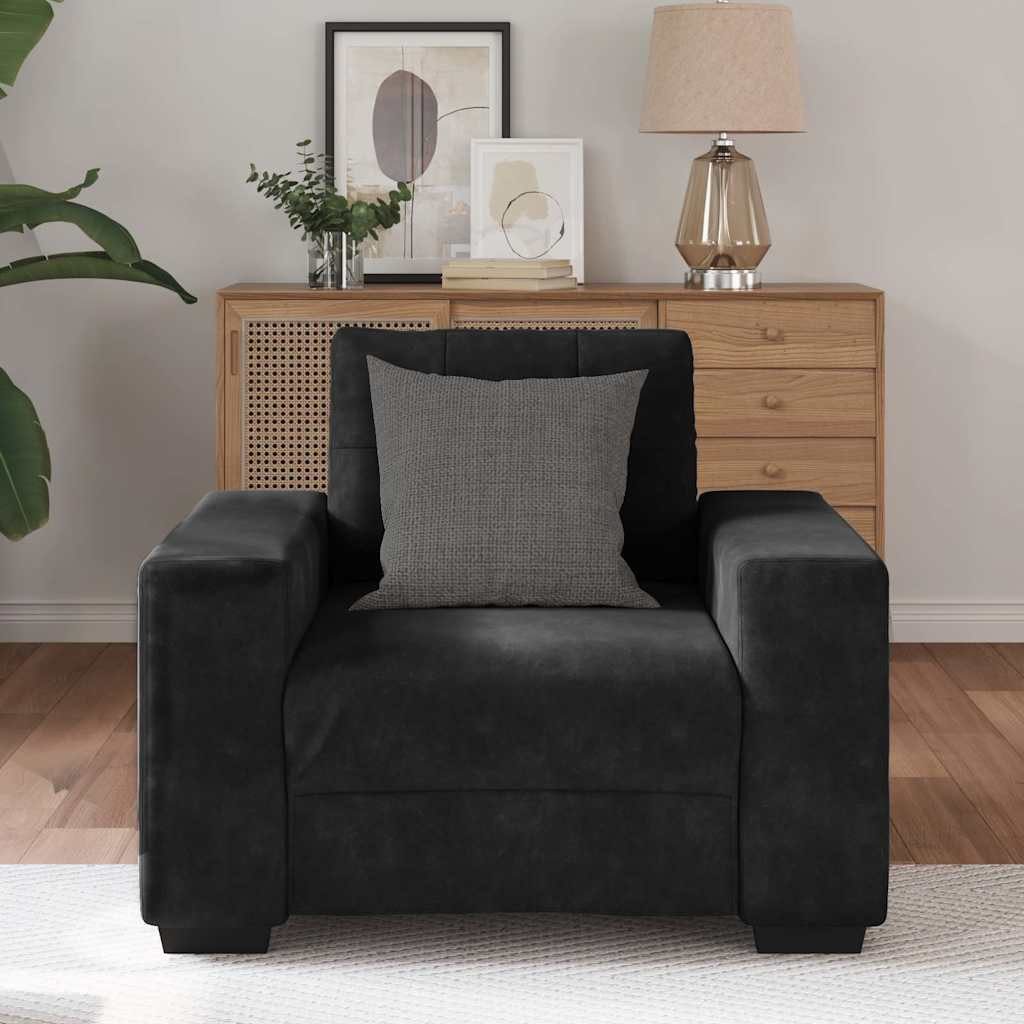 vidaXL Sofa Sessel Schwarz 60 cm günstig online kaufen
