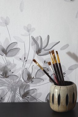 Newroom Vliestapete, [ 2,7 x 2,12m ] großzügiges Motiv - kein wiederkehrendes Muster - nahtlos große Flächen möglich - Fototapete Wandbild Blumen Wiese Pusteblume Made in Germany