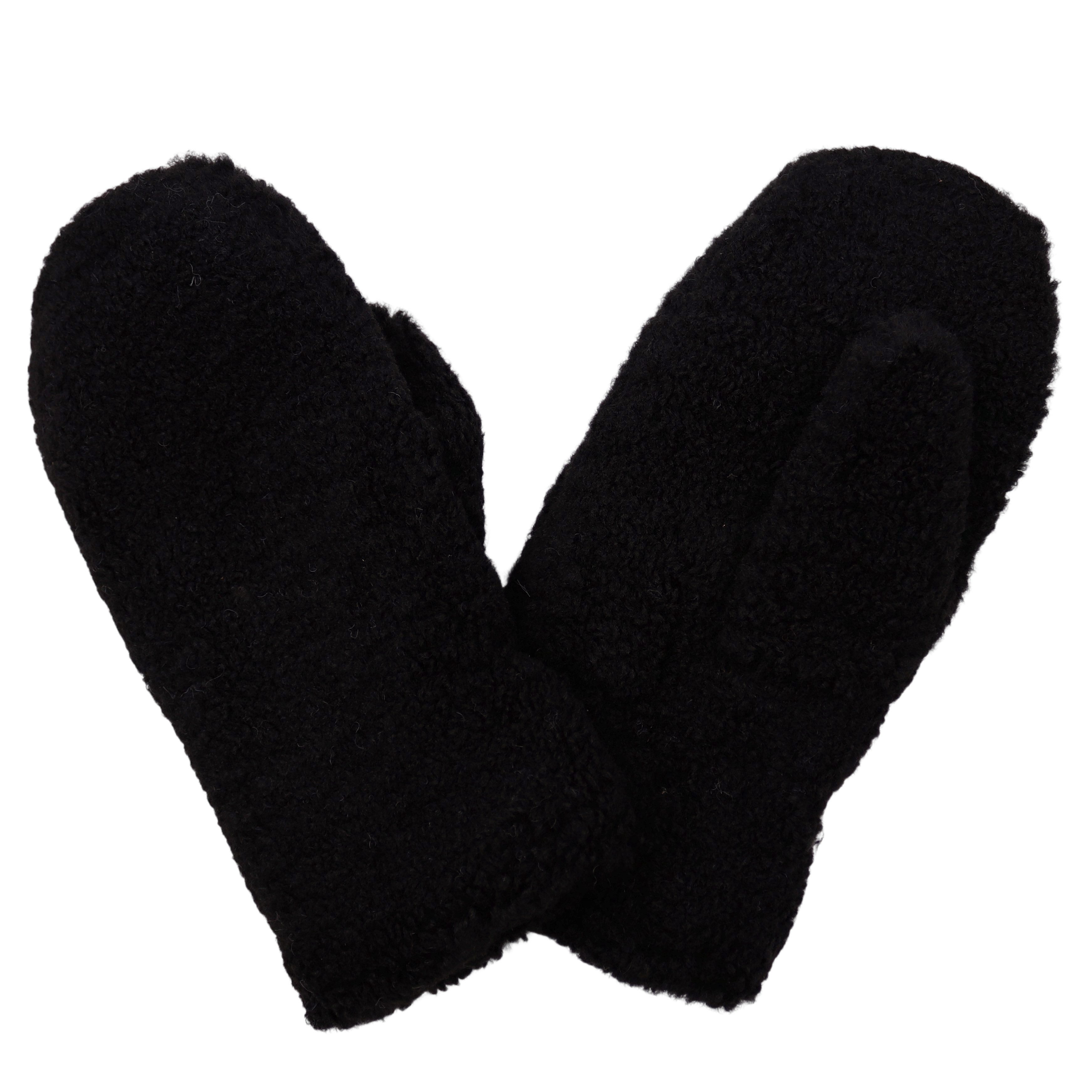 MIRROSI Fleecehandschuhe Damen Handschuhe aus Teddyfell, Warm und Kuschelig (Einheitsgröße) Dick gefüttert ideal für Herbst, Winter