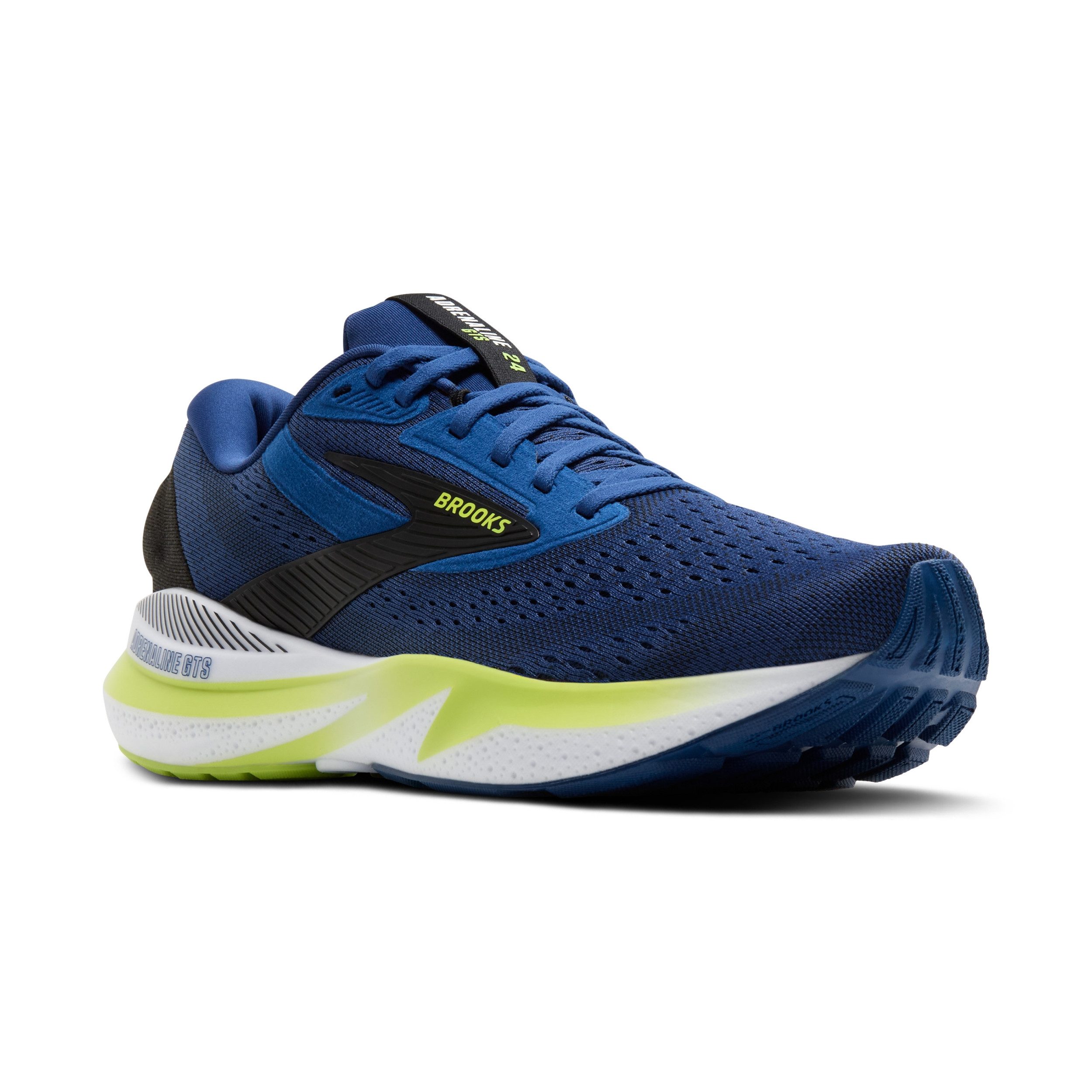 Brooks Adrenaline GTS 24 NAVY PEONY/BLACK/ACID LIME Laufschuh