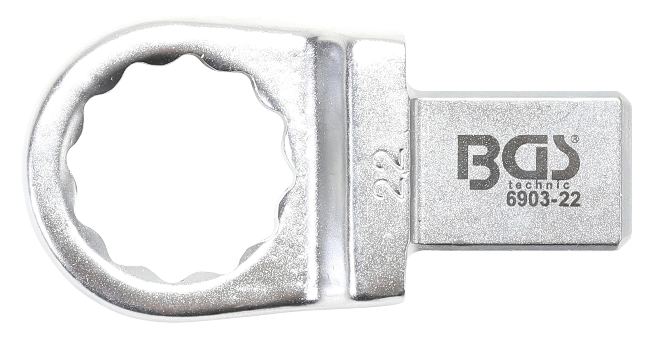 BGS technic Ausstechform mm, mm 14 Aufnahme x Einsteck-Ringschlüssel, 18 22