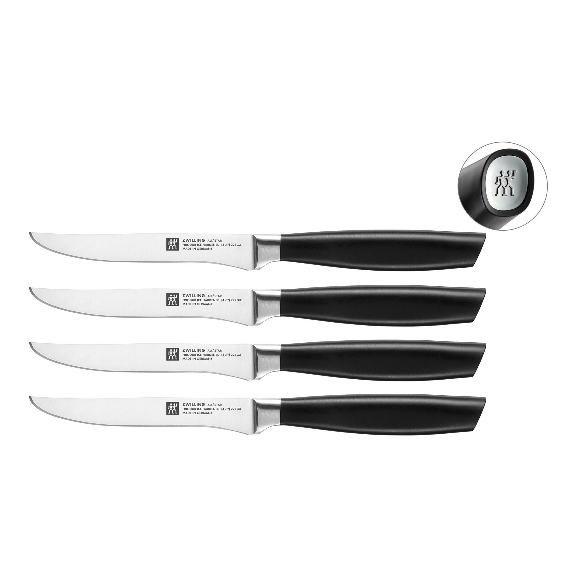 Zwilling Steakmesser ZWILLING All * Star 4 tlg. Steakmesserset 4-tlg (4 Stück)