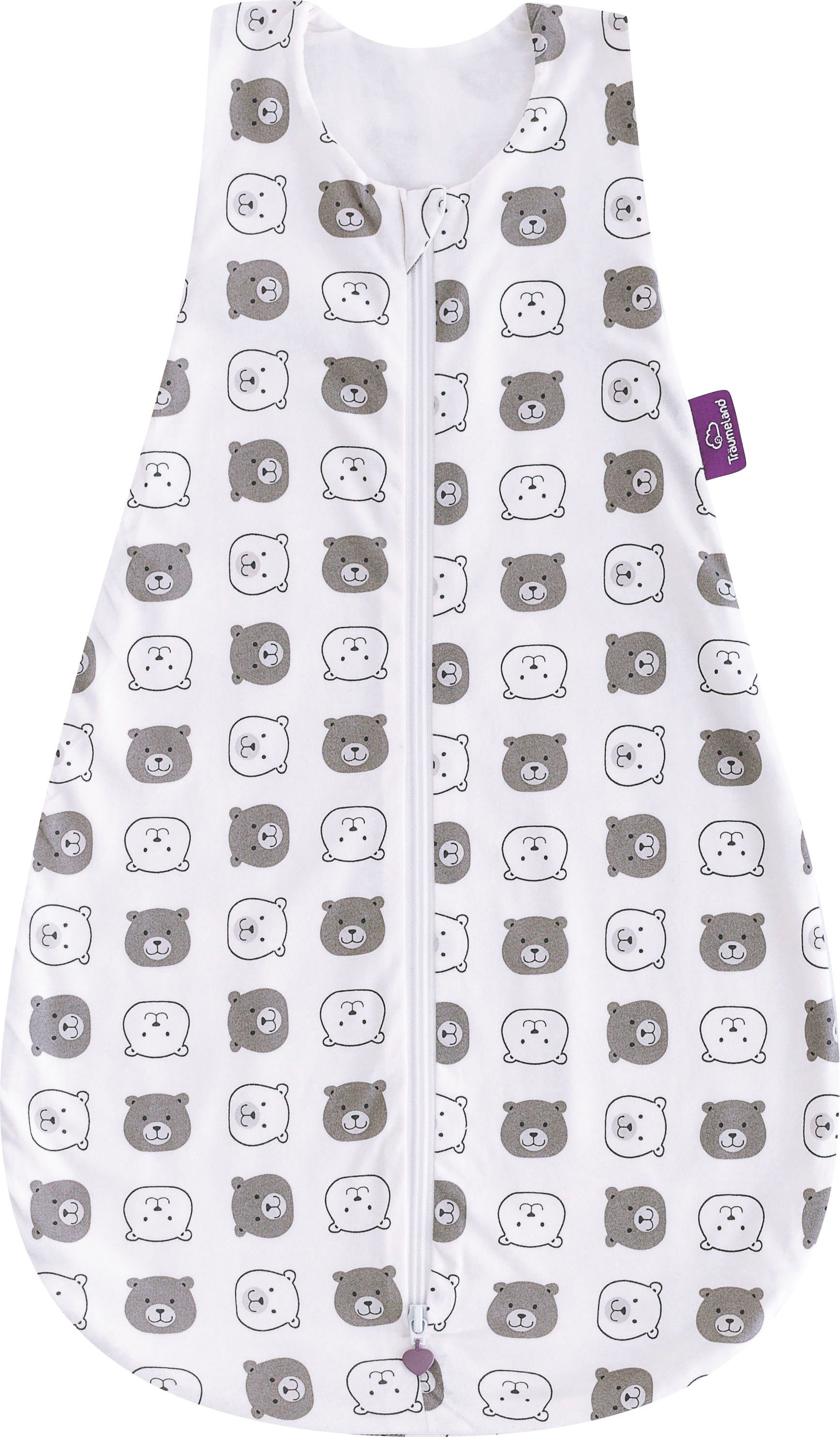 Träumeland Babyschlafsack Sommerschlafsack LIEBMICH Baumwolle, Design günstig online kaufen