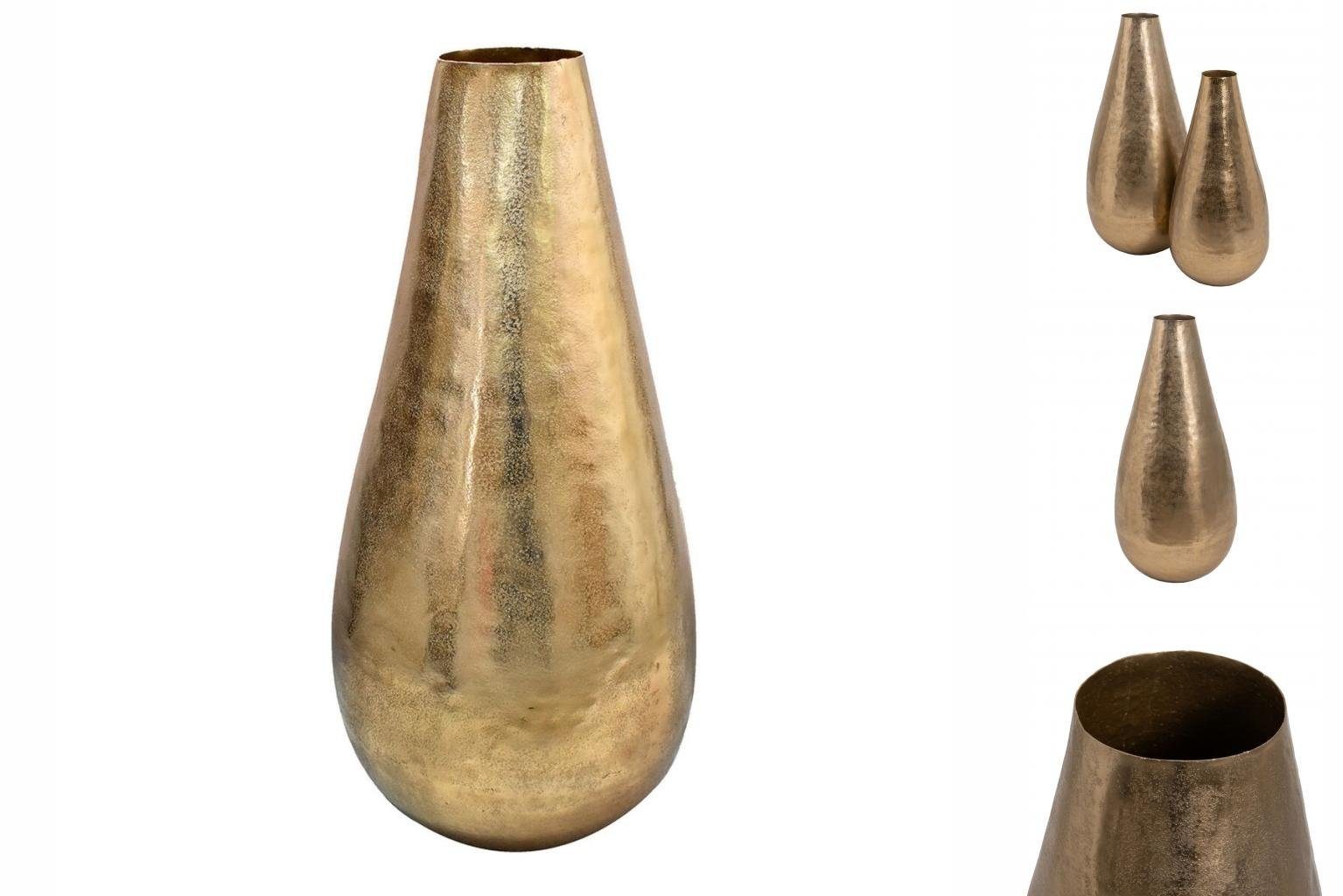 Bigbuy Dekovase Vase Gold Aluminium