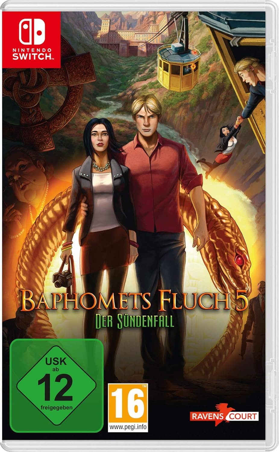 Baphomets Fluch 5: Der Sündenfall Standard [Nintendo Switch] Nintendo Switch