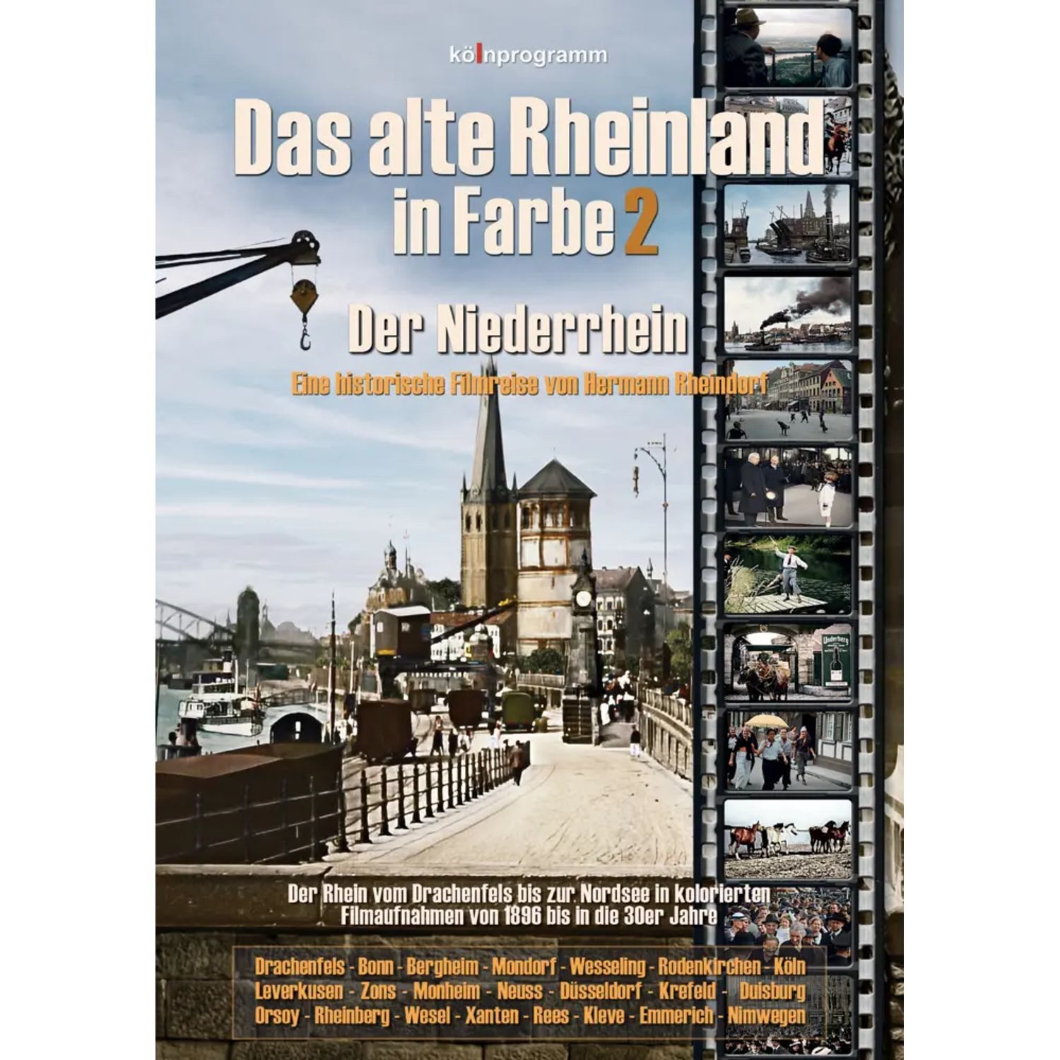 Das alte Rheinland in Farbe 2,1 DVD