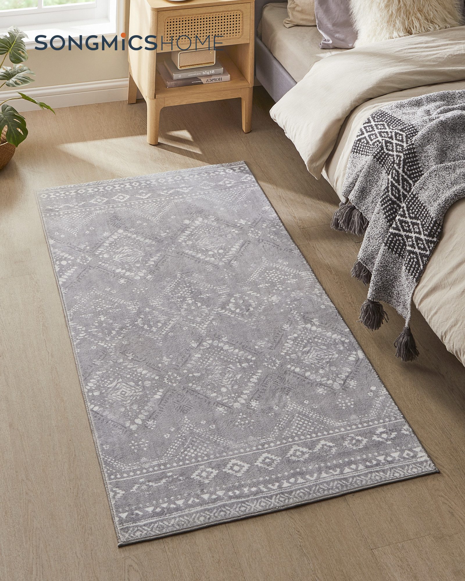 SONGMICS HOME Designteppich Wohnzimmerteppich, Höhe: 10 günstig online kaufen