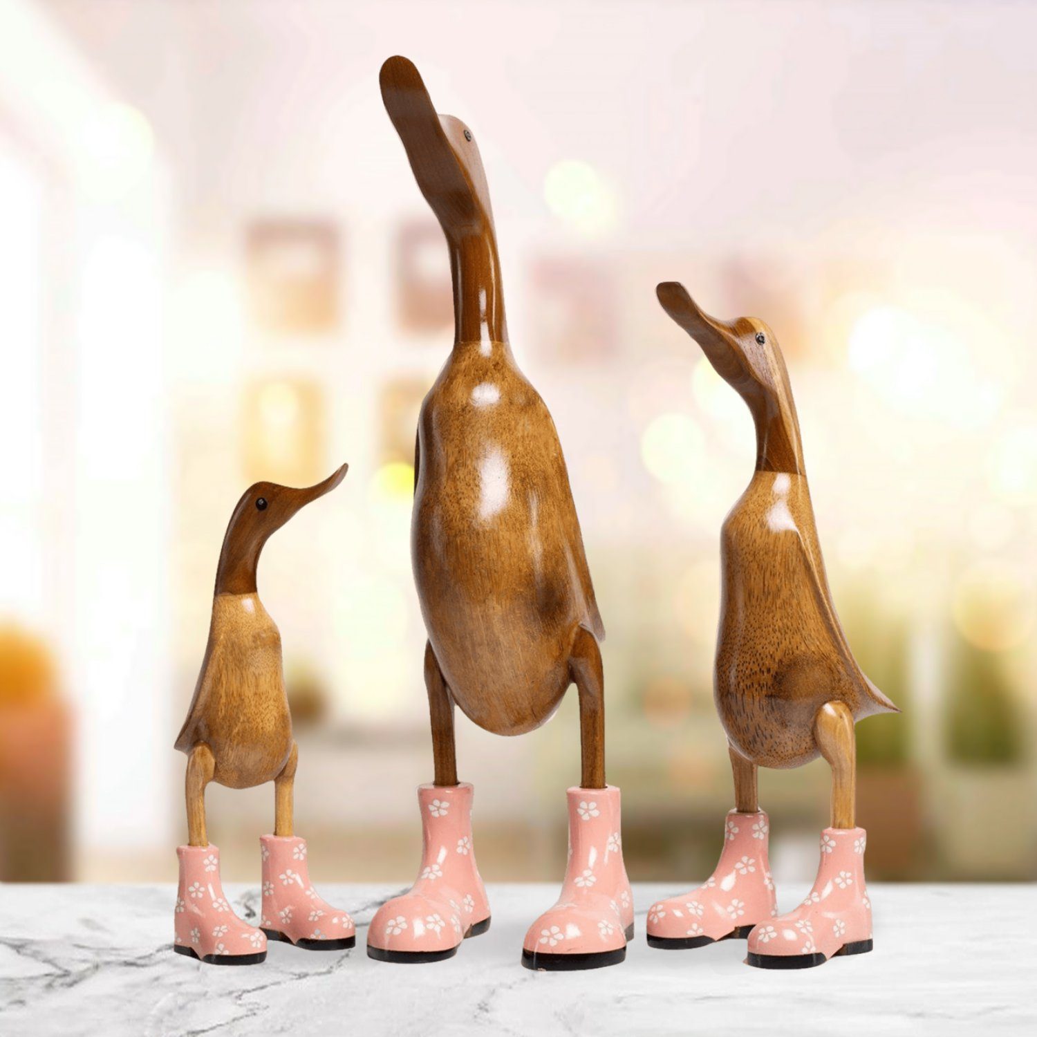 DomDeco Dekofigur Handgefertigte Deko-Figur aus Holz günstig online kaufen