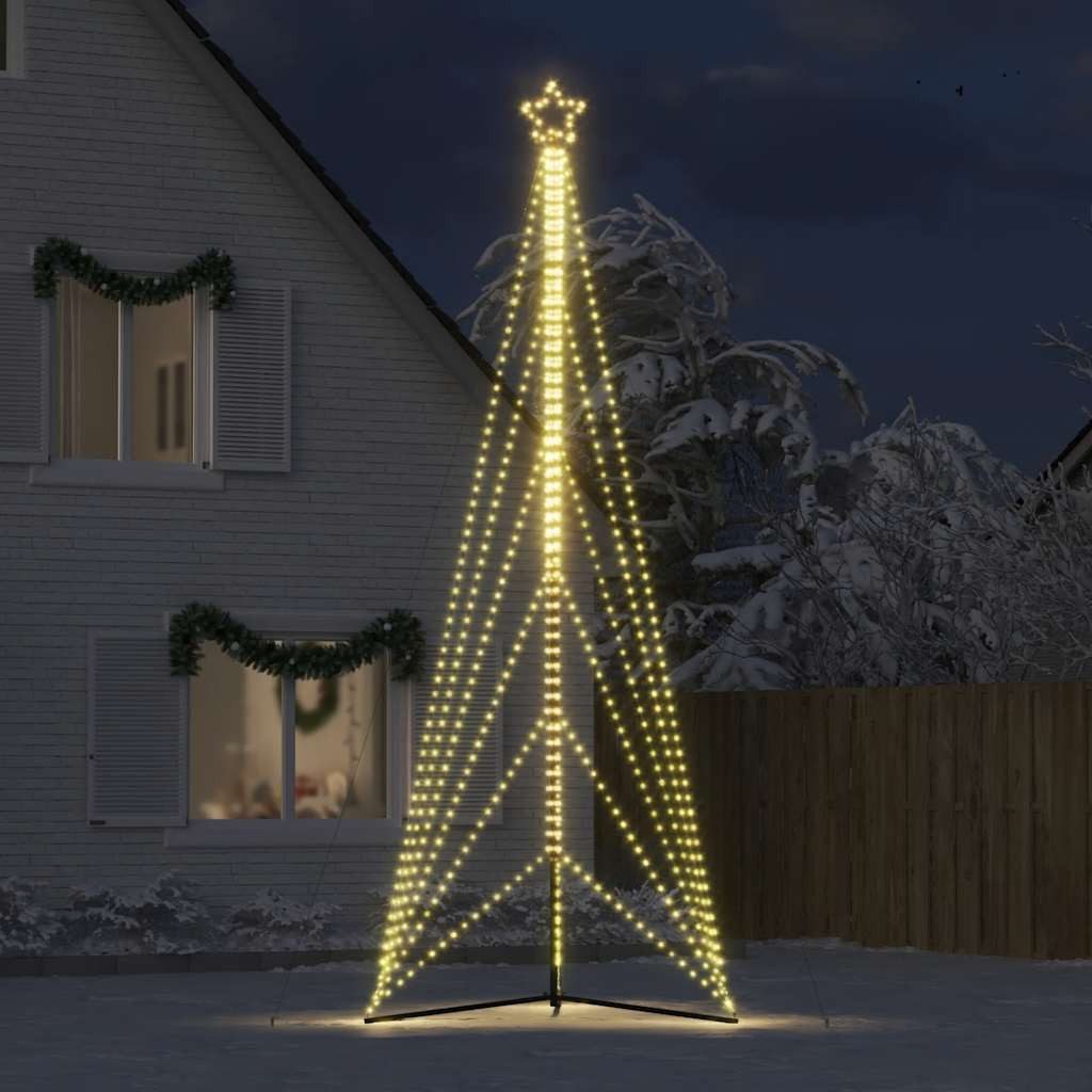 vidaXL LED Baum LED Weihnachtsbaum 861 LEDs Warmweiß 478 cm