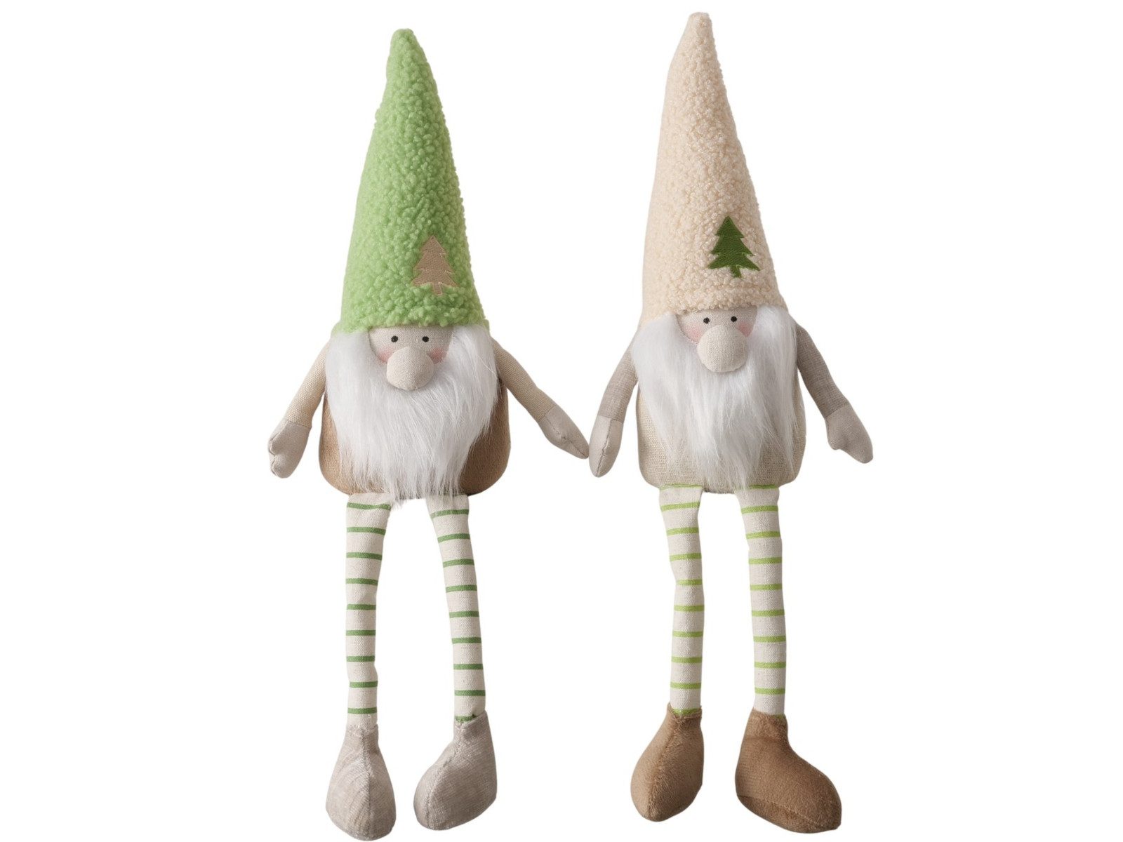 BOLTZE Weihnachtsfigur Pitty Kantenhocker sortiert grün 40cm (1 Stück)
