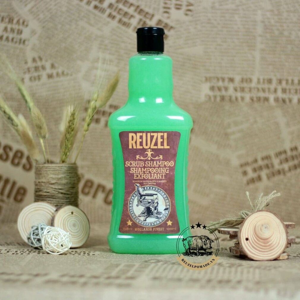Reuzel Haarshampoo Scrub Shampoo 1000ml