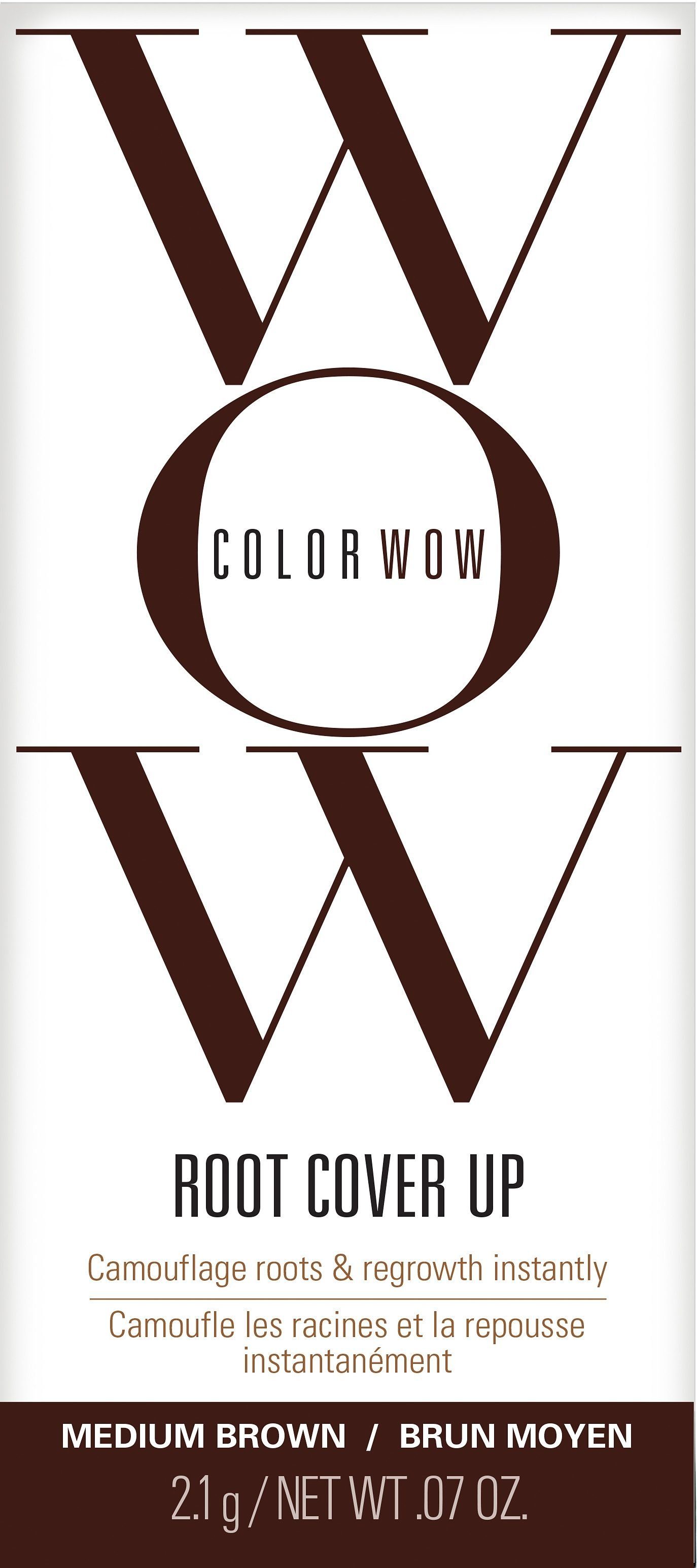 WOW Brown Medium Color COLOR Wow Haaransatz-Farbpuder
