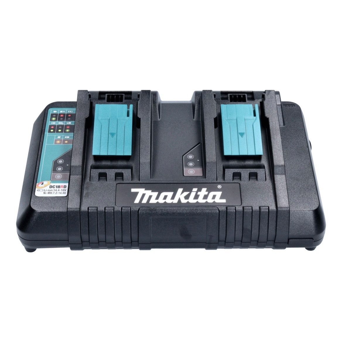 Makita Power Source Kit 18 V mit 4x BL 1860 B Akku 6,0 Ah + DC 18 RD Akkupacks
