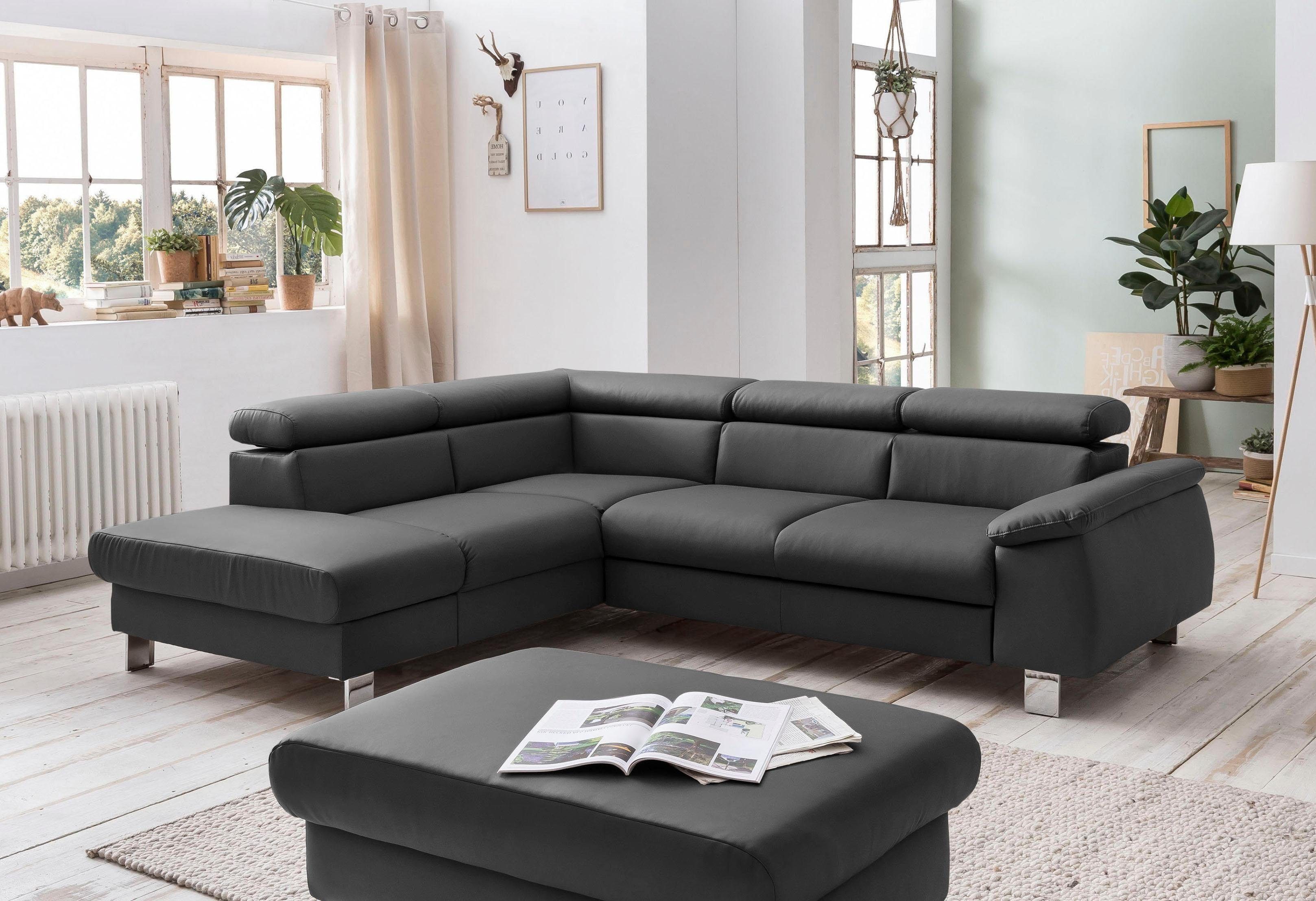 COTTA Polstergarnitur Komaris L-Form, (Set), Set bestehend aus: Ecksofa mit günstig online kaufen