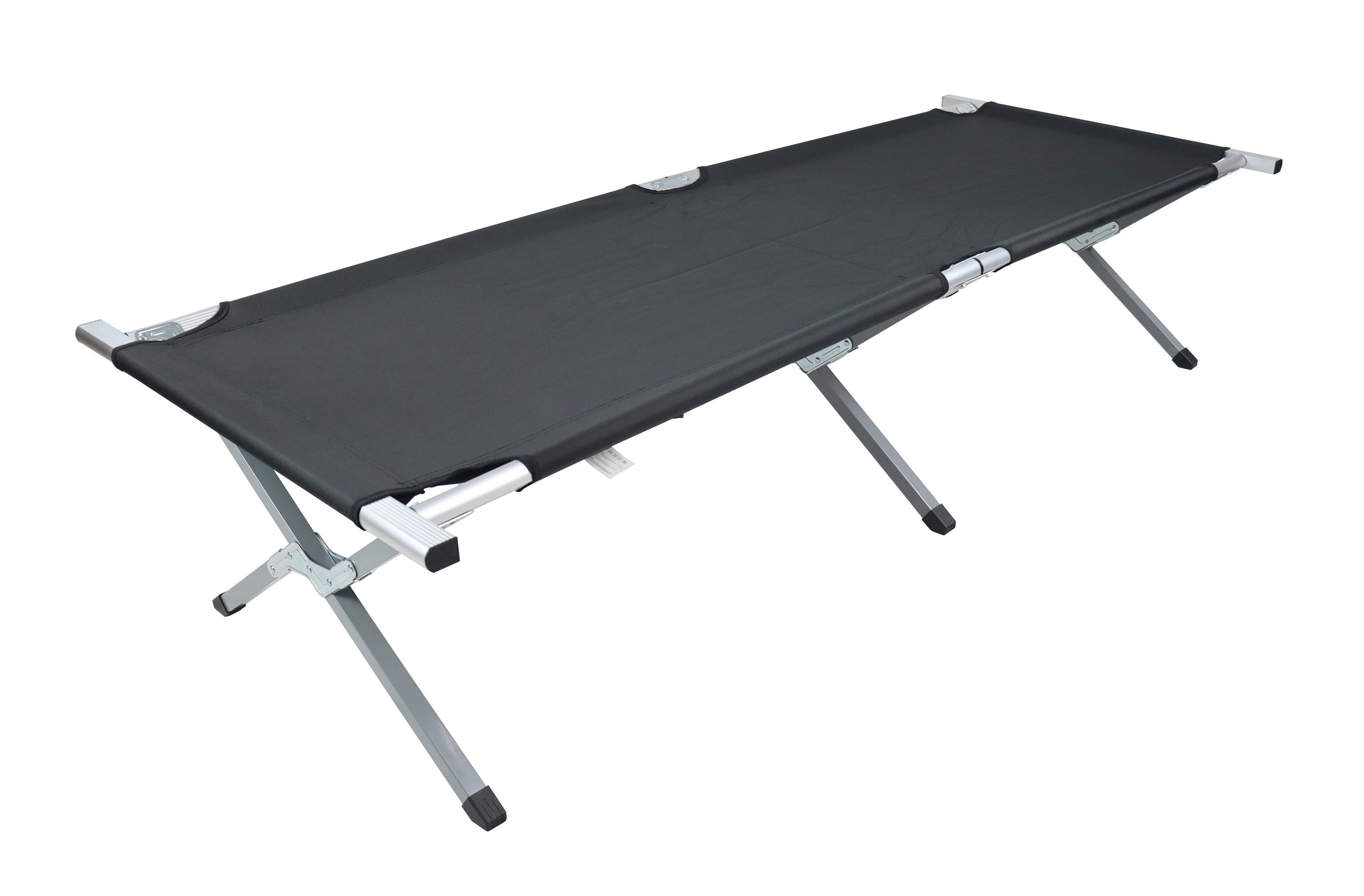 VCM Gartenliege Alu Campingbett Feldbett 210cm Tosali L