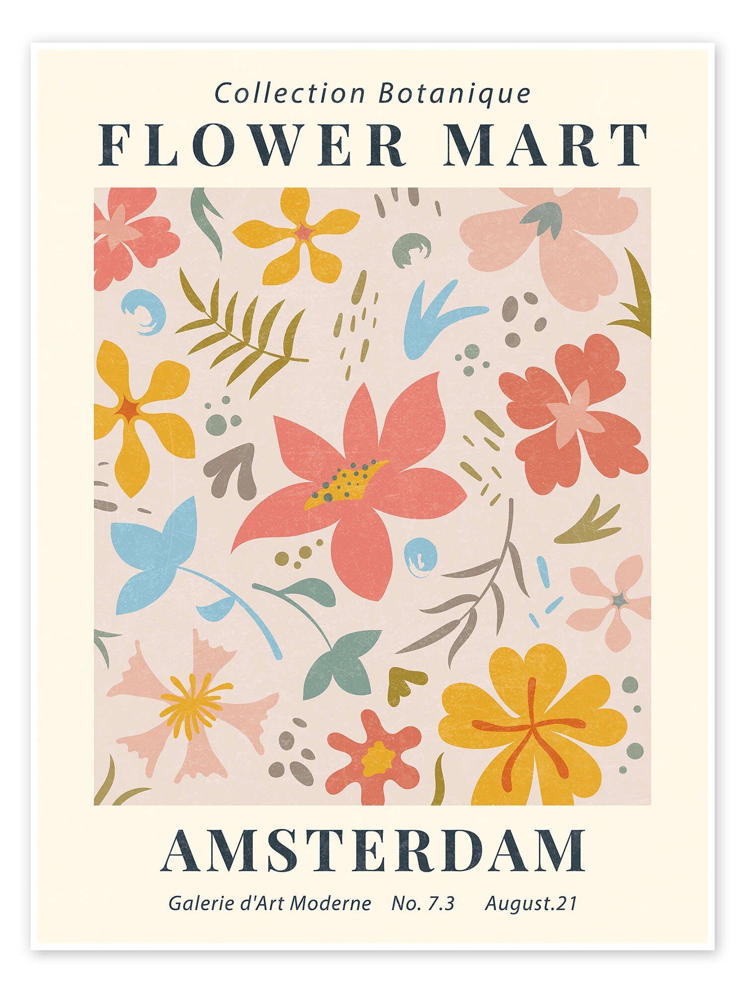 Posterlounge Poster TAlex, Flower Market Amsterdam günstig online kaufen