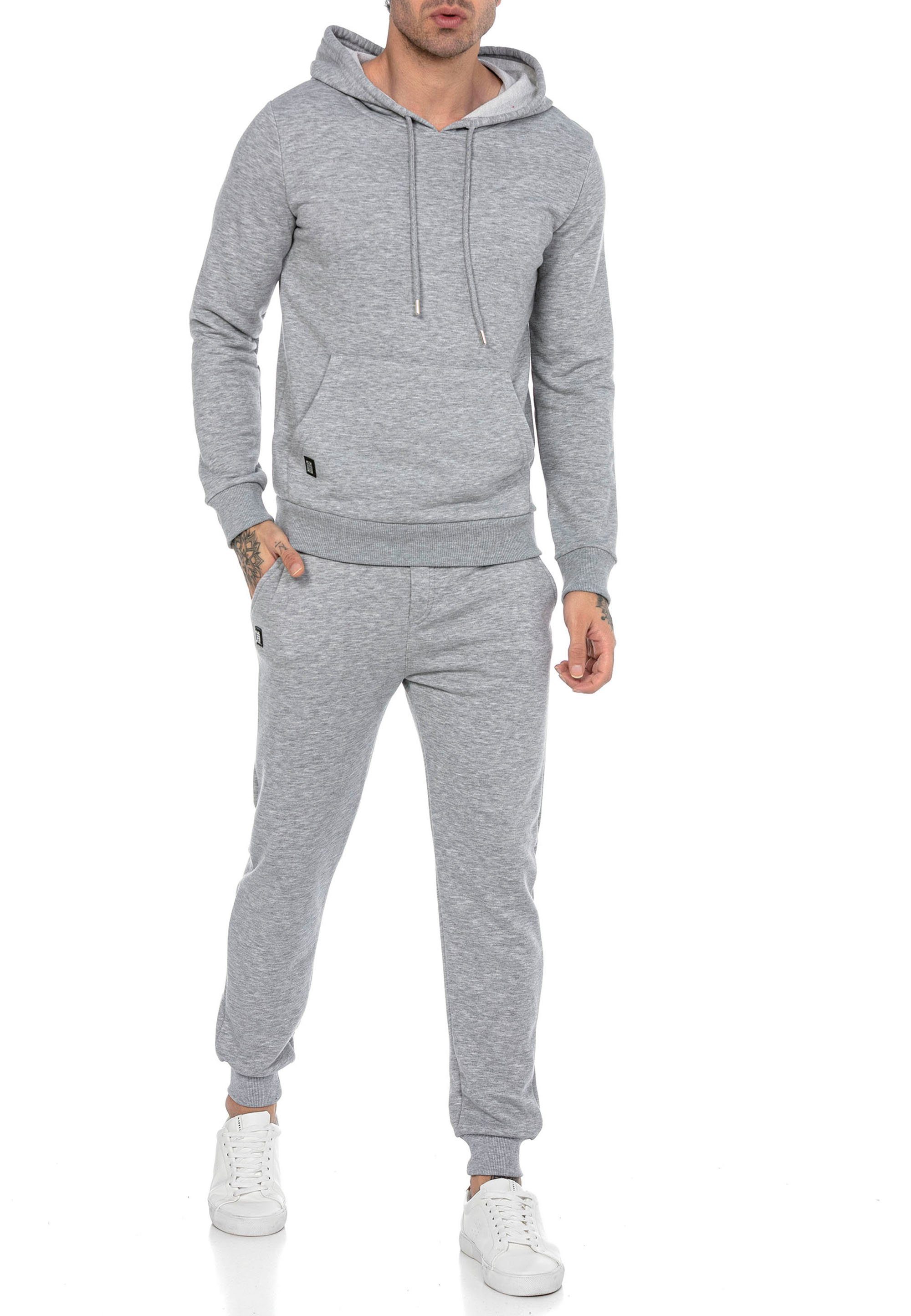 NOFS Jogginganzug Herren - Baumwolle Tracksuit Set Mit Kapuze Y2K Style
