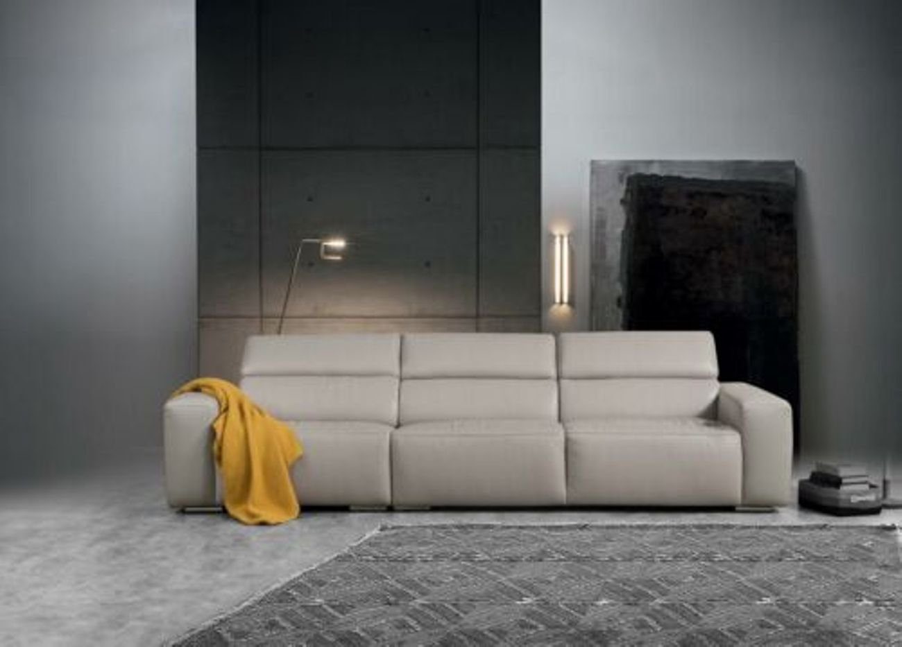 JVmoebel 3-Sitzer Sofa Dreisitzer Couch Polster Design Sitz Sofas Möbel, Made in Europe