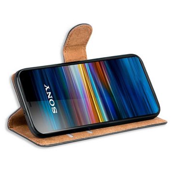 CoolGadget Handyhülle Book Case Handy Tasche für Sony Xperia 5 6,1 Zoll, Hülle Klapphülle Flip Cover für Sony 5 Schutzhülle stoßfest