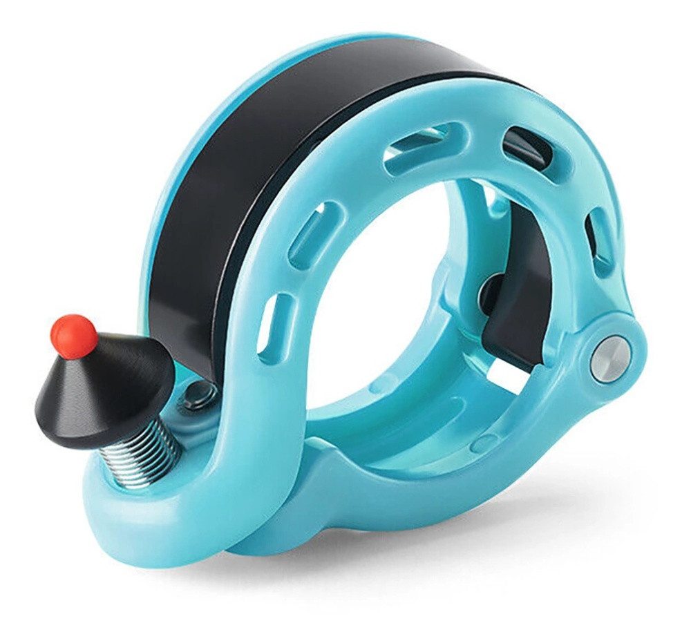 ROCKBROS Fahrradklingel Q- Klingel – Laut, Kompakt, Langlebig & BLAU, 100 dB Sicherheit