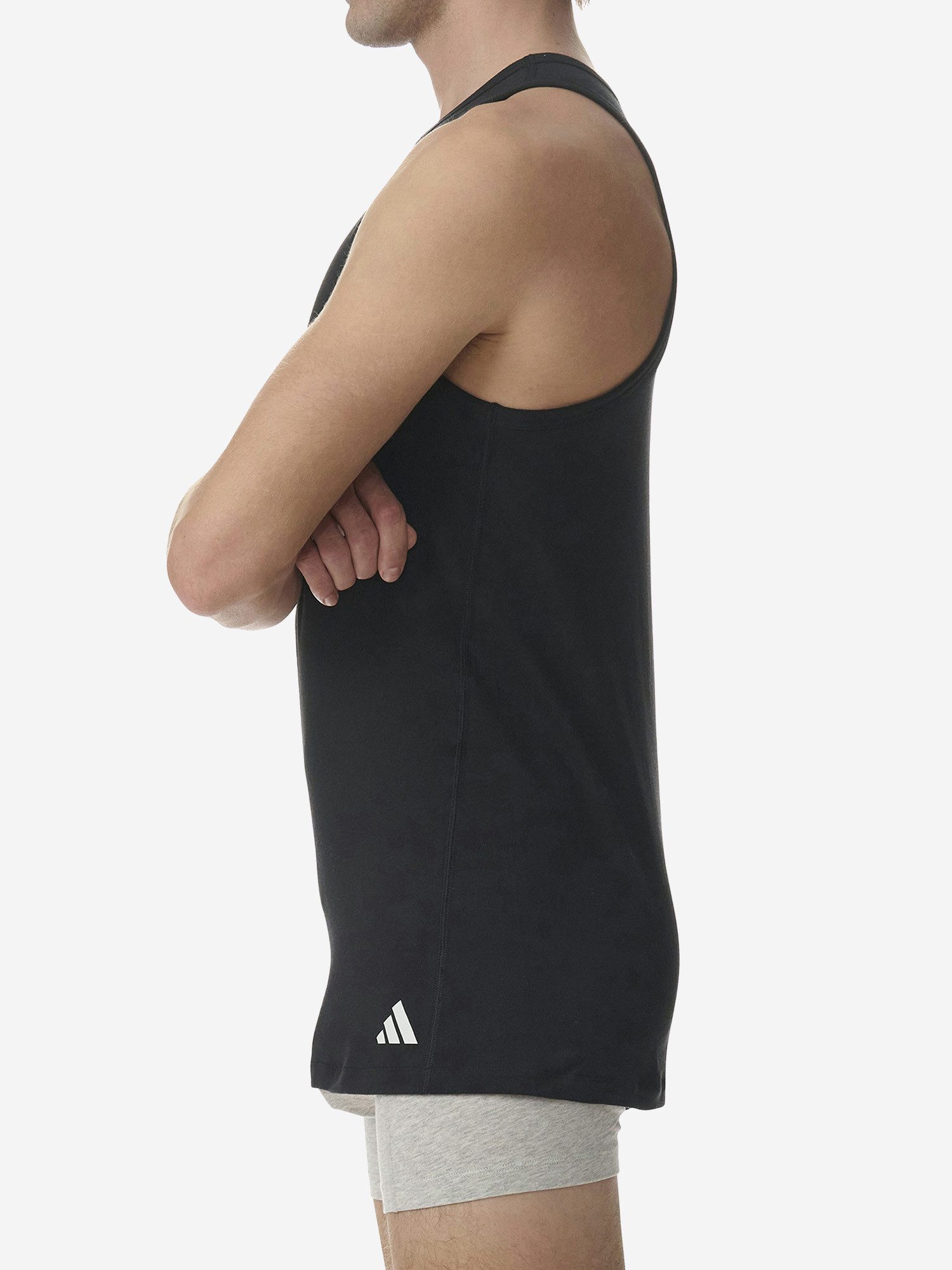 adidas Sportswear Tanktop Active Flex Cotton Ergonomic (4-tlg) Tank-top unterhemd unterzieh-shirt