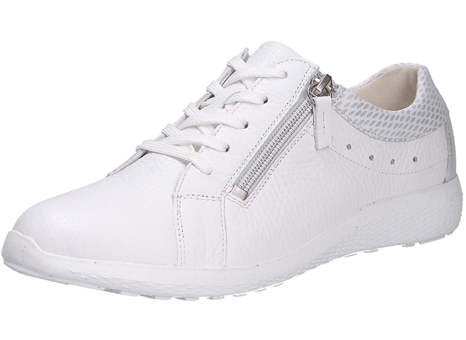 Waldläufer Damen Schnürschuh K-IRA weiß Größe Schnürschuh