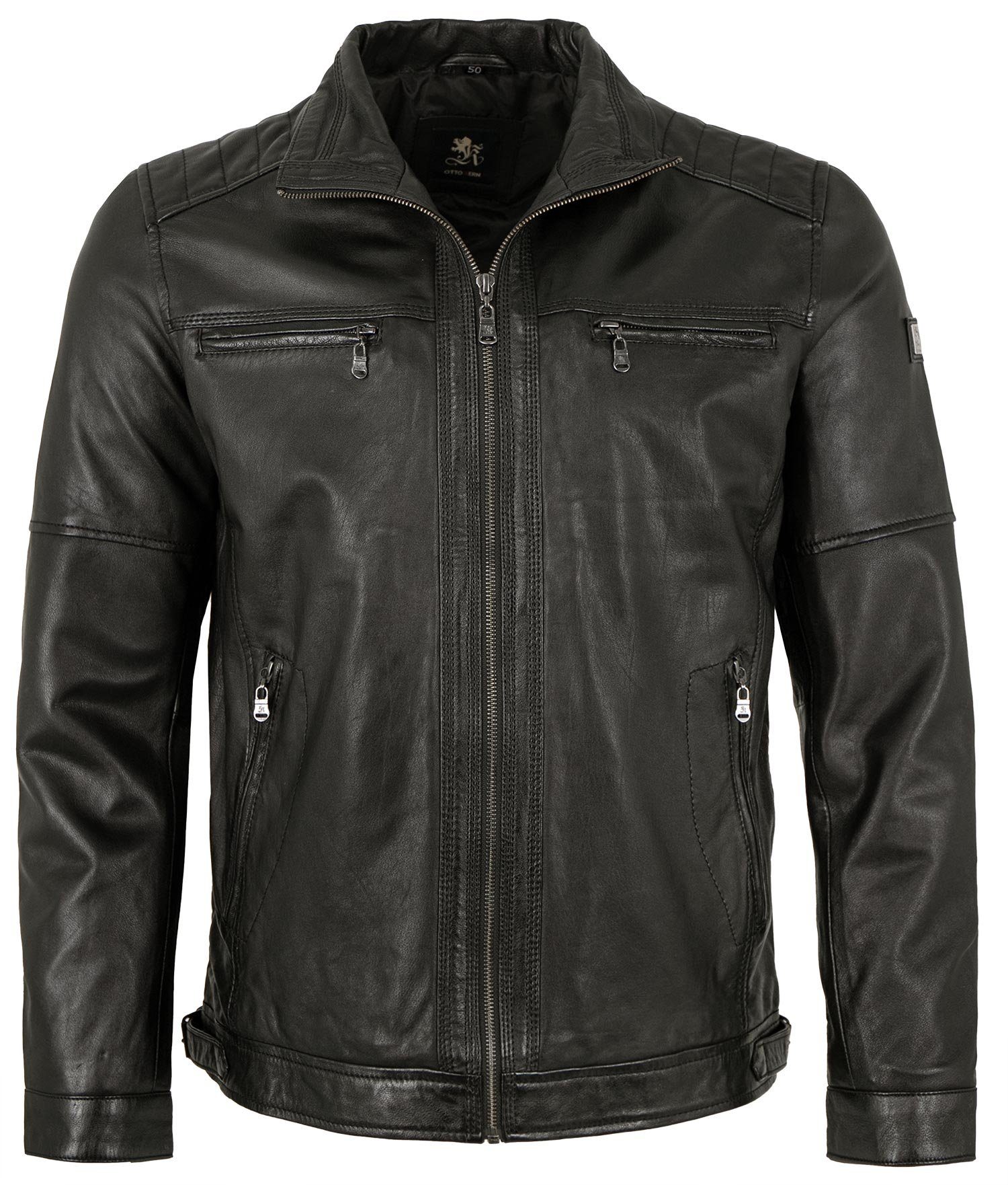 Otto Kern Lederjacke Men-102 OTTO KERN- Herren Echtleder Lederjacke Lammnap günstig online kaufen