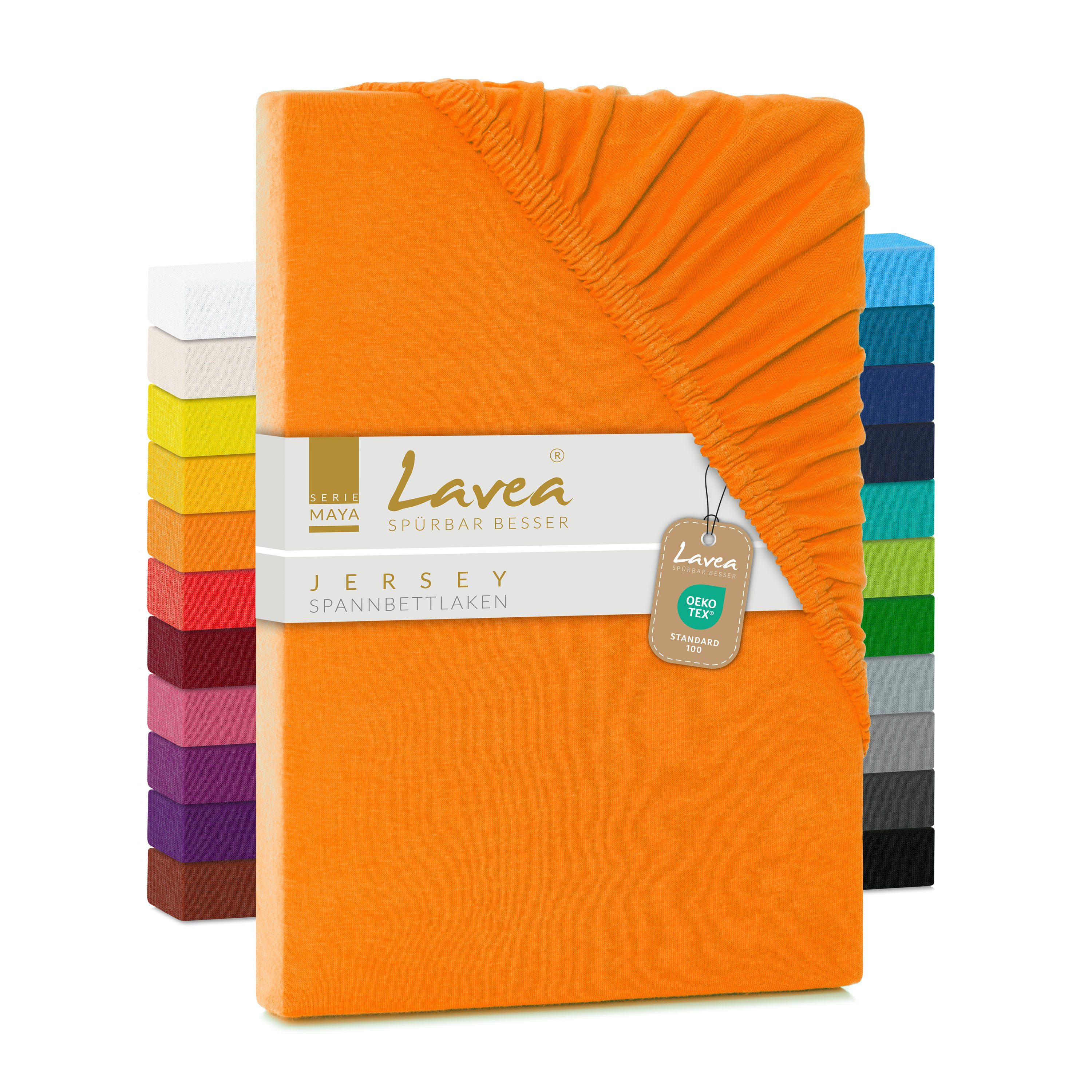 Lavea Spannbettlaken Maya, in Gr. 60x140, 90x200, 120x200, 140x200, 180x200 günstig online kaufen