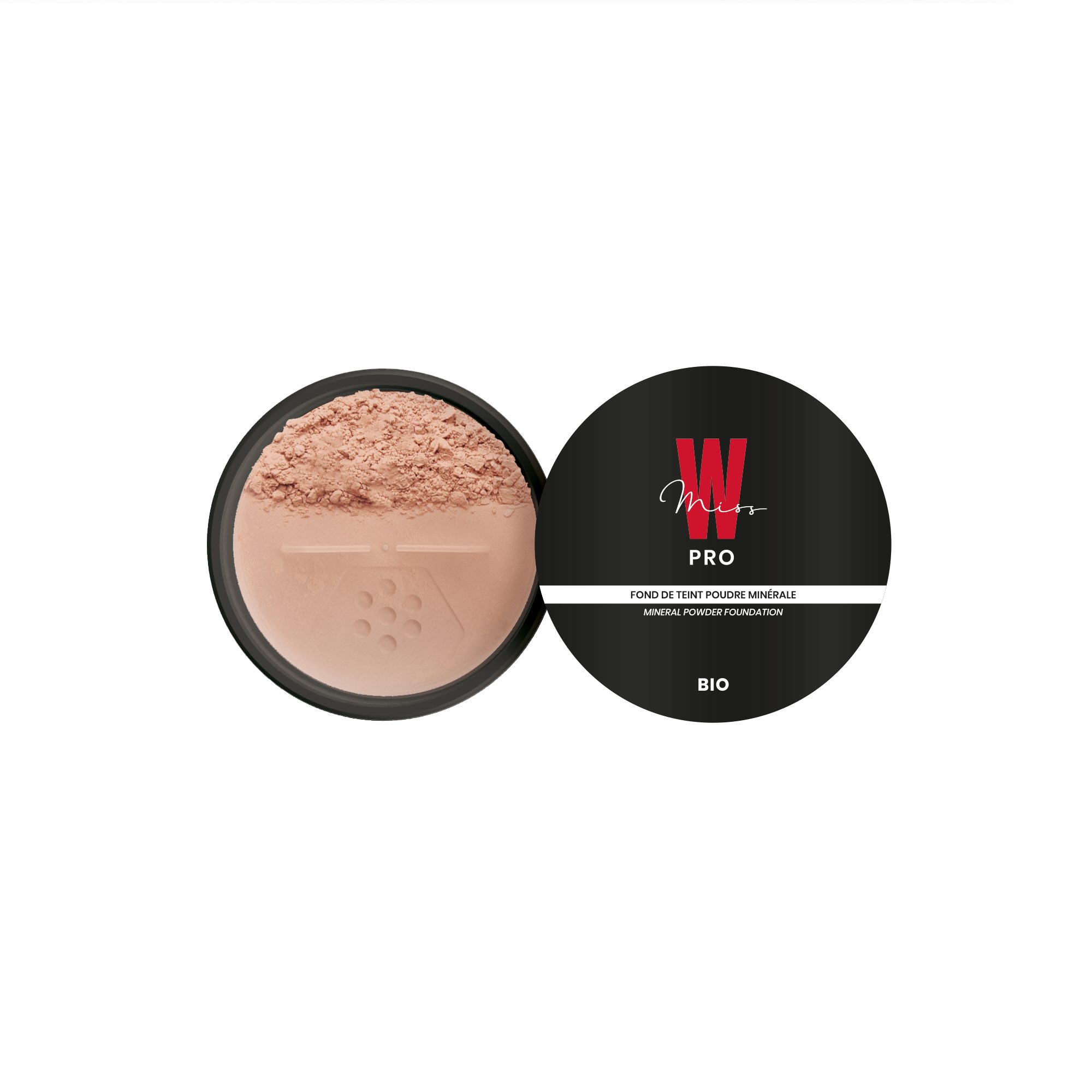 Miss W Pro Make-up HD Silk Puder: Veganes, biologisches Puder für makellosen Teint, HD Silk Puder: Biologisches, veganes Puder für einen perfekten Teint
