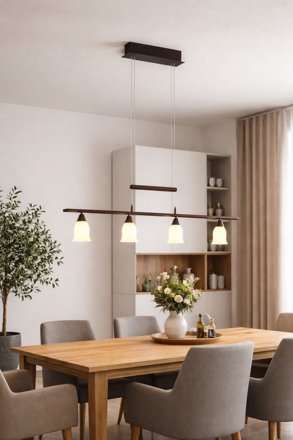 Philips Pendelleuchte Philips Zugpendelleuchte Bencini Uno Designerlampen Deckenlampe, Halogen