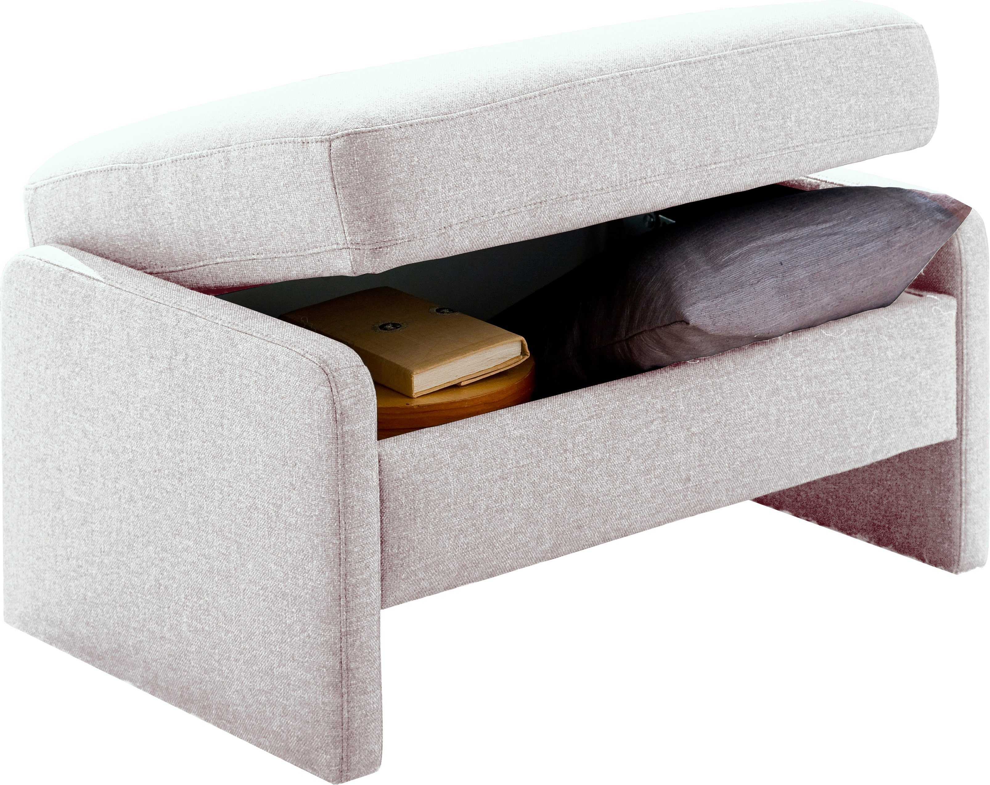 Home affaire Stauraumhocker Mailand, passend zur Serie