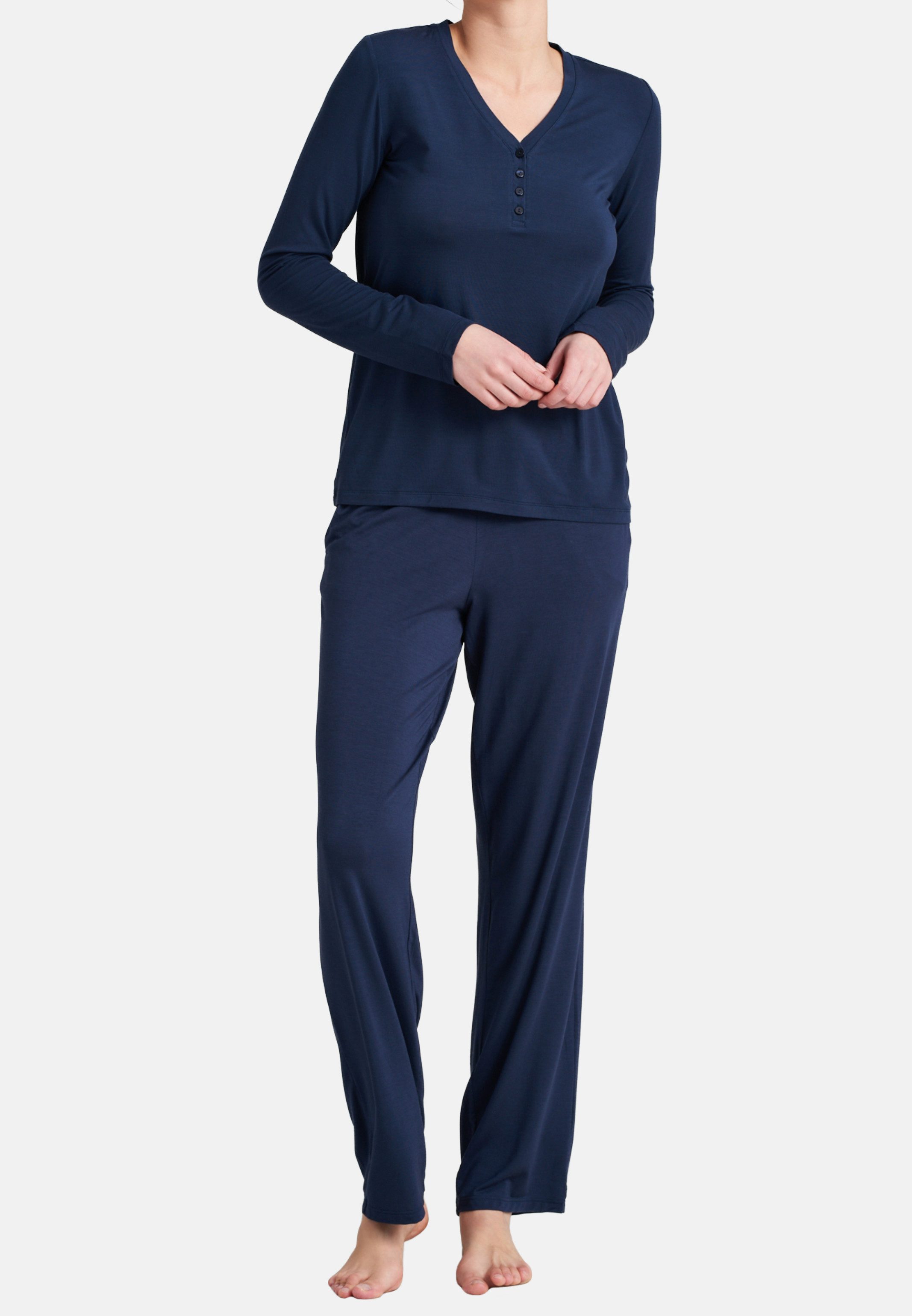 Schiesser Pyjamaoberteil Mix & Relax (1-tlg) Schlafanzug Oberteil