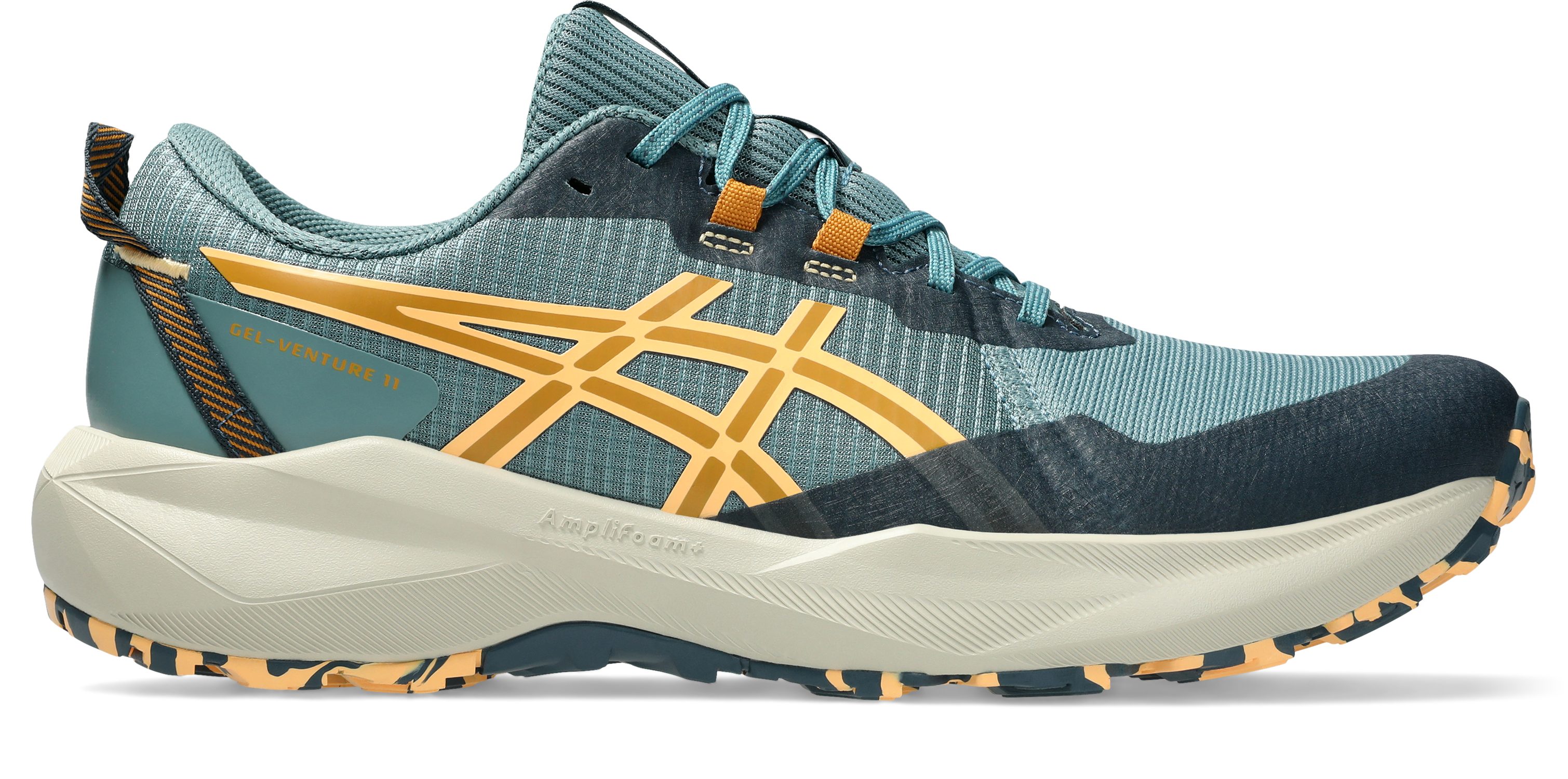 Asics GEL-VENTURE 11 Trailrunningschuh mit profiliertem Gummi-Laufsohlenprofil, mit AMPLIFOAM PLUS Dämpfung