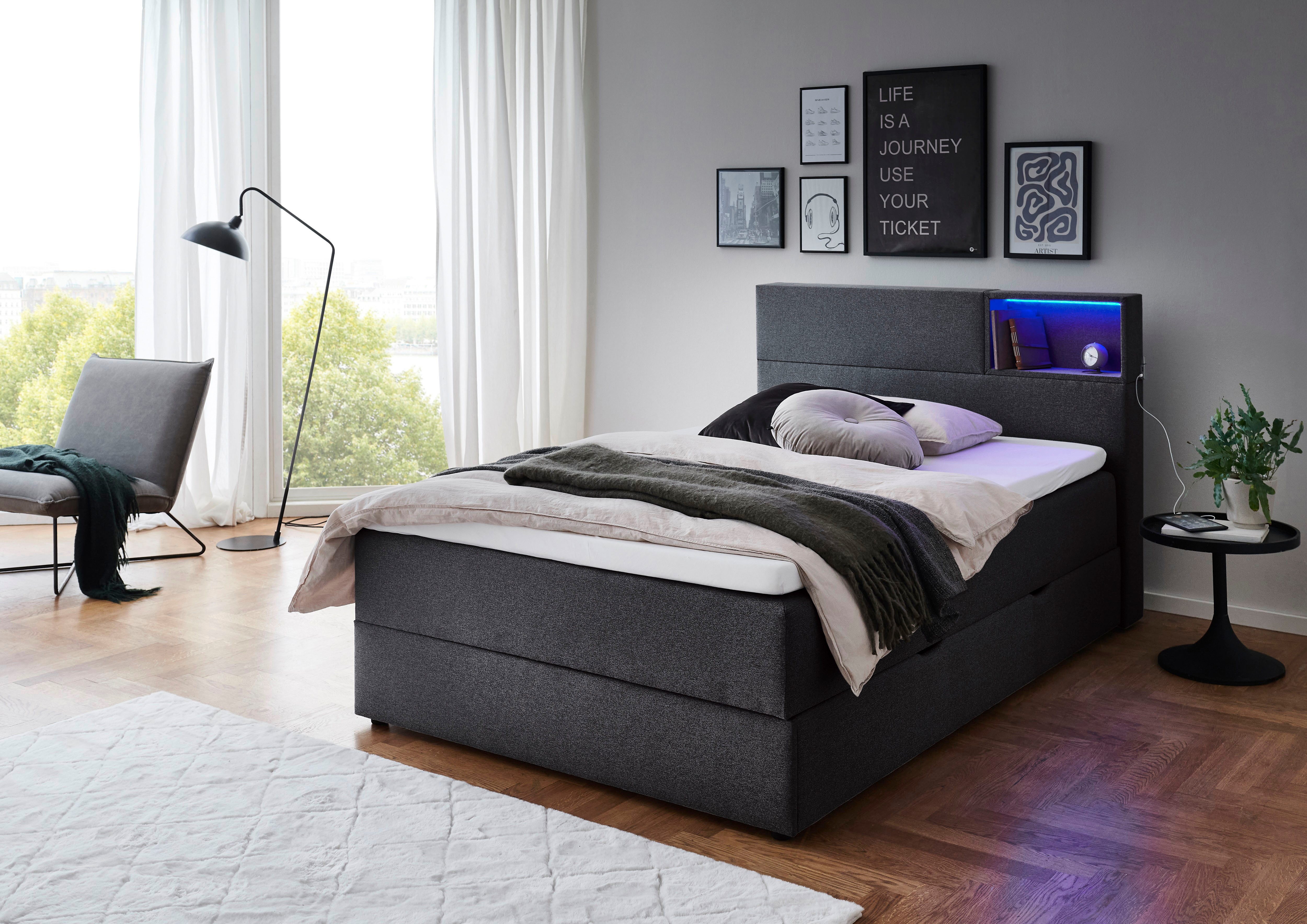 meise.möbel Boxspringbett Caja mit Bettkasten und günstig online kaufen
