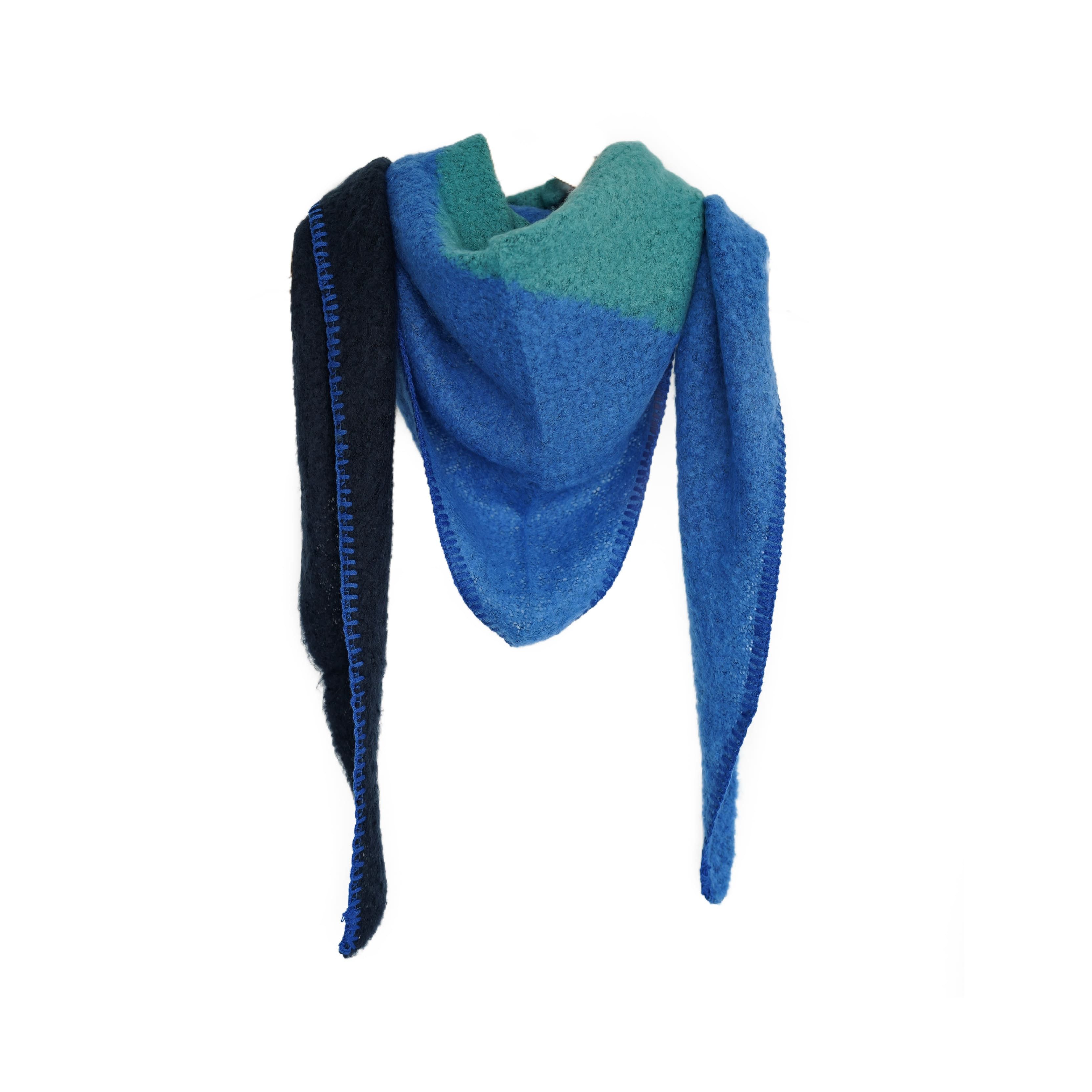 Modeschal Dreiecksschal für Damen, XXL Schal 220x100 cm, komfortabel & langlebig