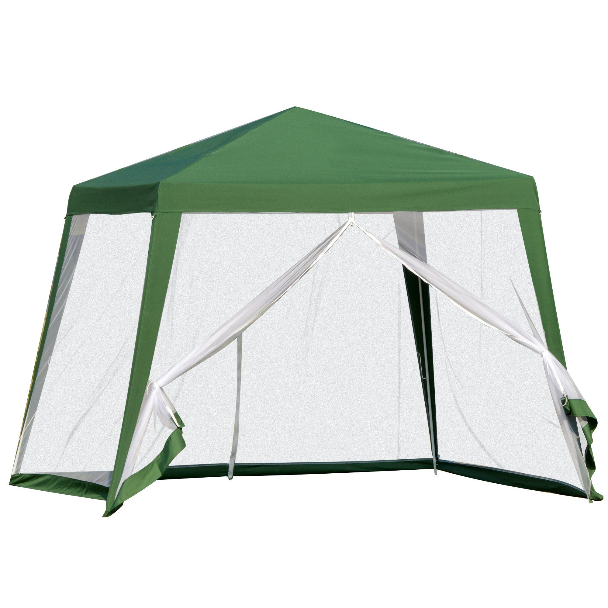 Outsunny Pavillon Partyzelt, Wetterfest, Zelt mit günstig online kaufen