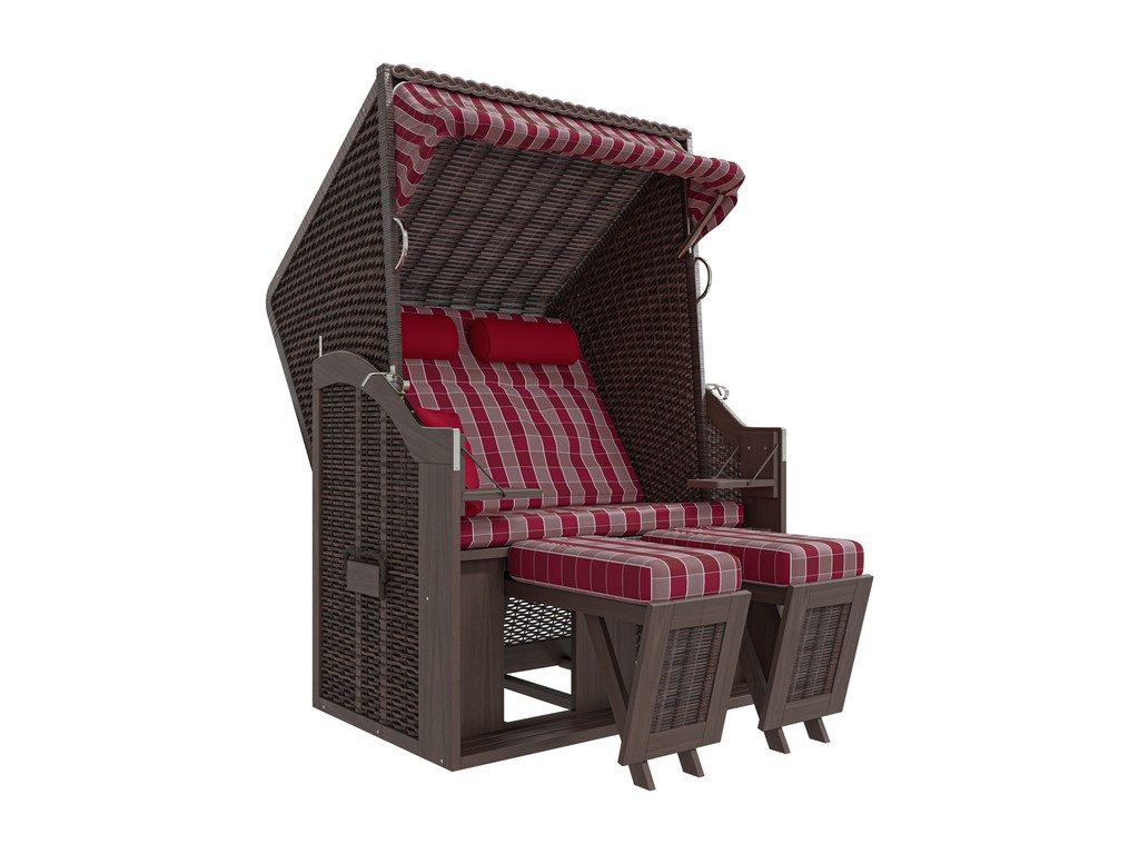 deVries Strandkorb Strandkorb Trendy Pure Standard grau Design 435