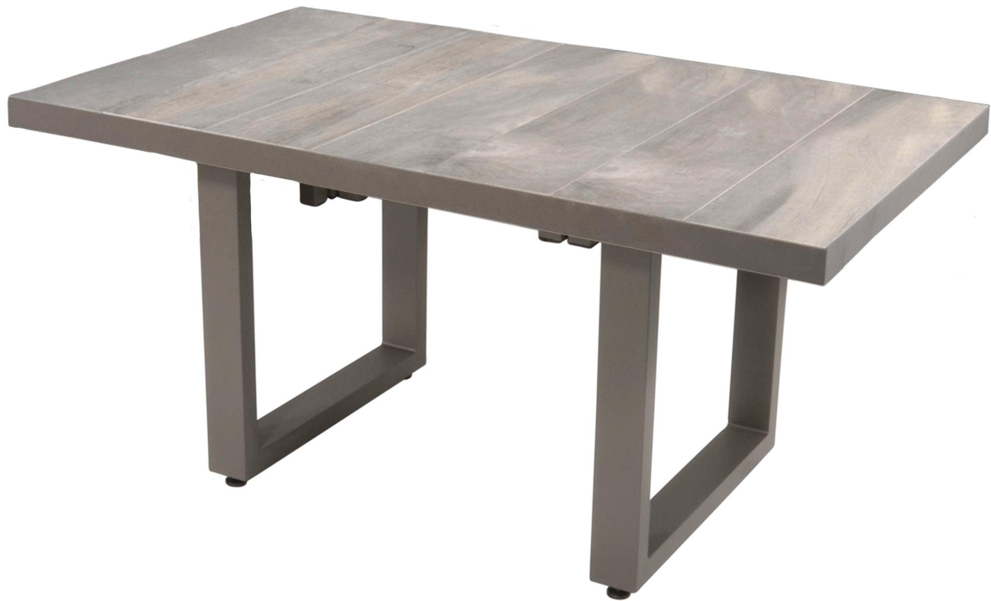 Lesli Living Gartentisch Gartentisch Loungetisch PRATO PARDO 140 x 85 cm von Lesli Living