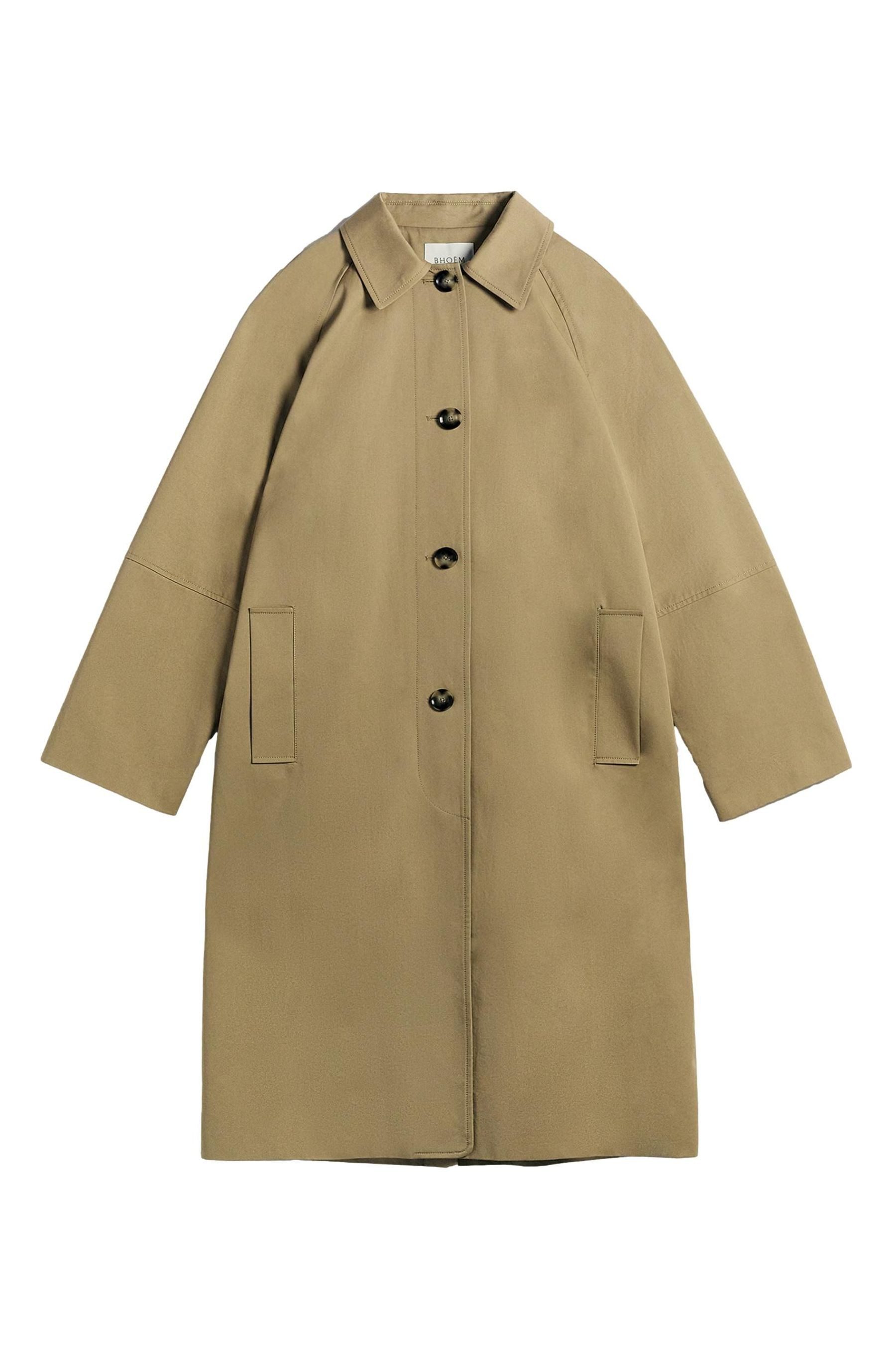Bhoem Jackenblazer Oversized-Trenchcoat aus Baumwolle (1-tlg)