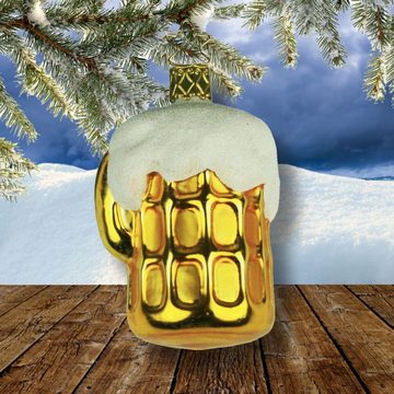 INGE-GLAS® Christbaumschmuck INGE-GLAS® Weihnachts-Hänger Bierkrug Auf der Wiesn (1-tlg)