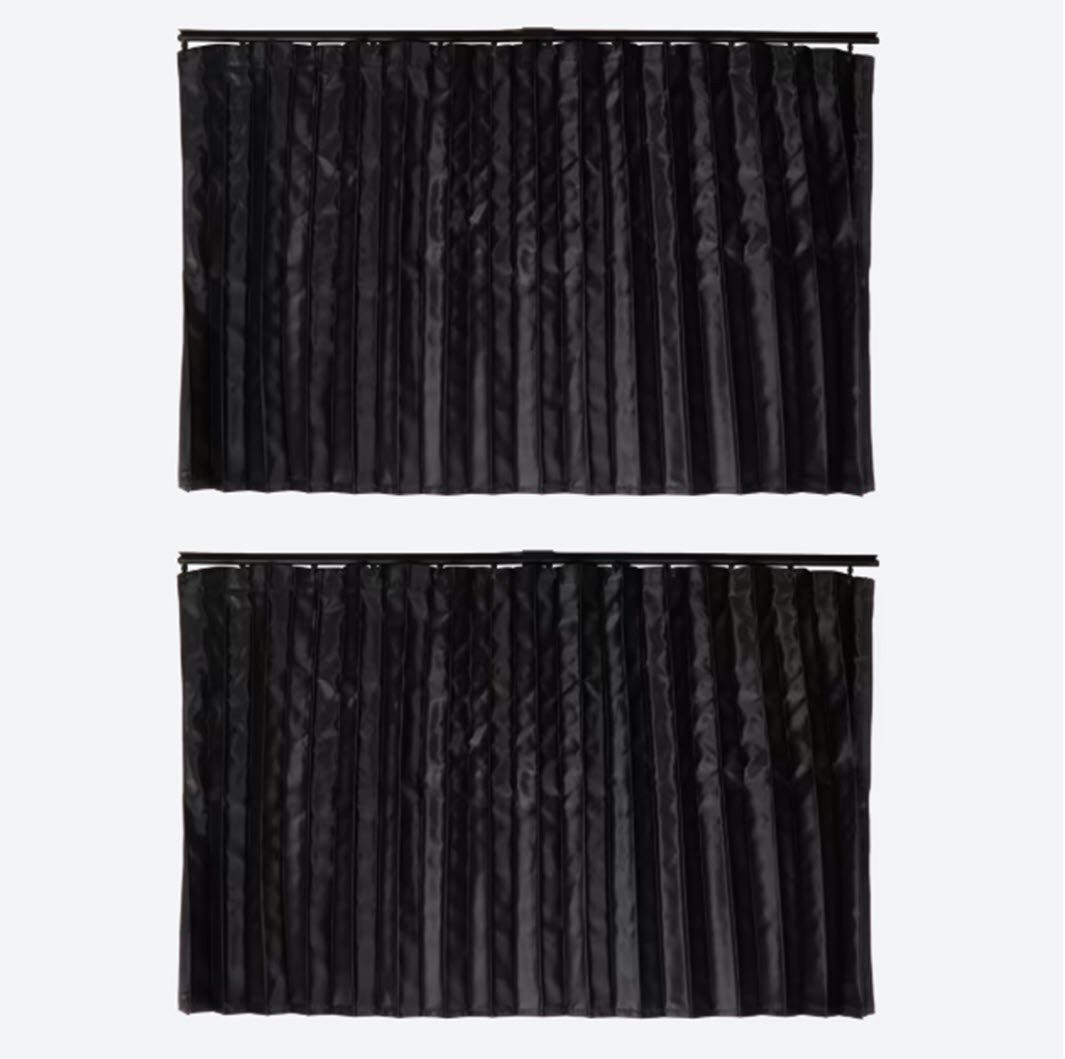 Spectrum Autosonnenschutz Autovorhang Car Window Curtains 2 Stück, 85 x 45 cm