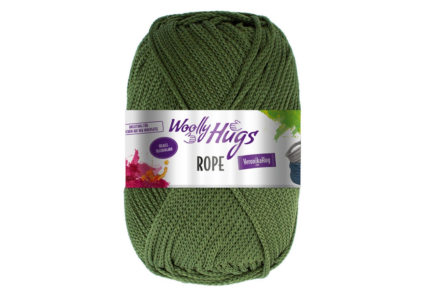 Woolly Hugs Woolly Hugs ROPE 200 g vielseitiges und ideales Taschengarn 140 m Häkelwolle, 140 m (vielseitiges und ideales Taschengarn), 200 g