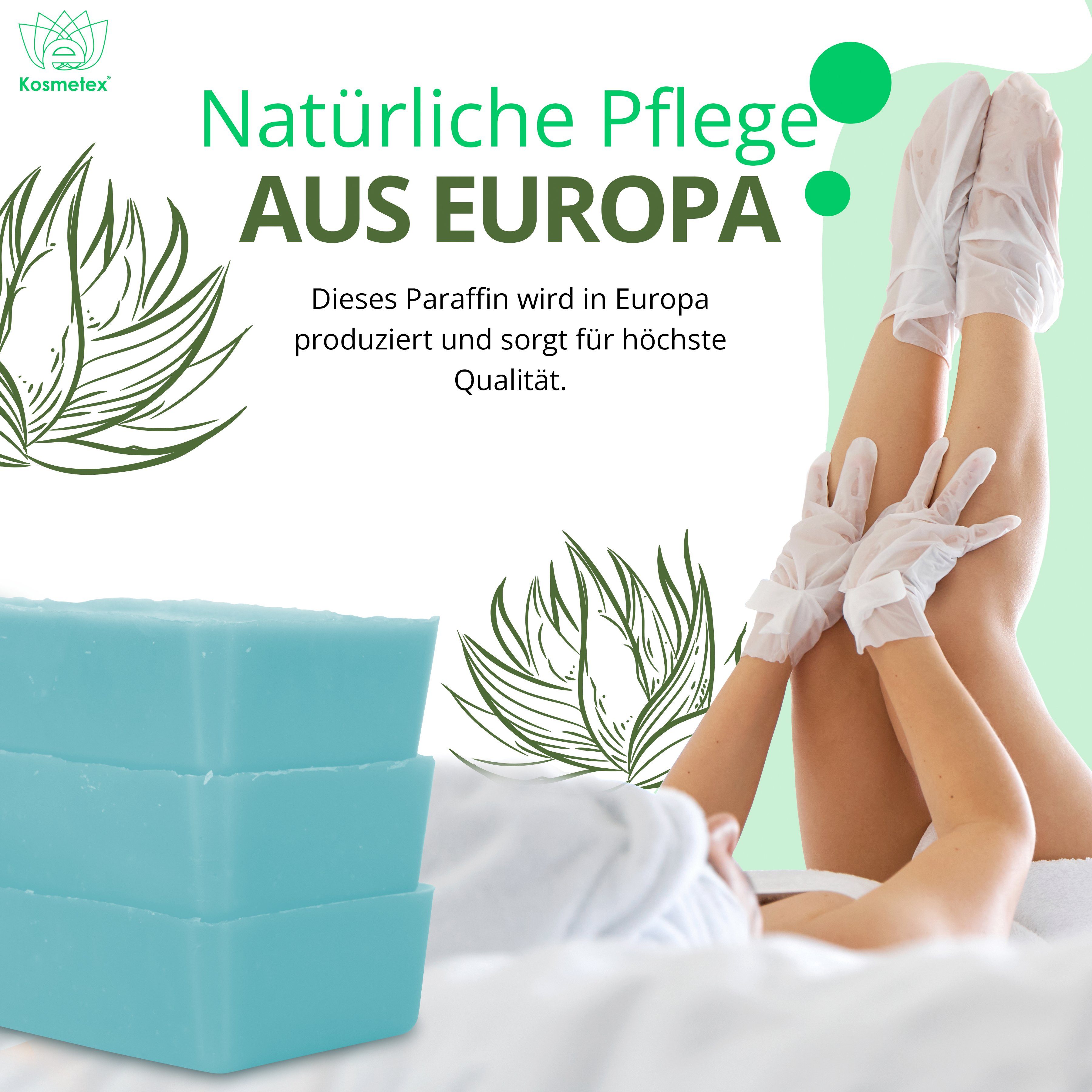 Paraffinwachs, Paraffinwachs Vera, x Aloe 500ml Paraffin 2 Kosmetex Kosmetex