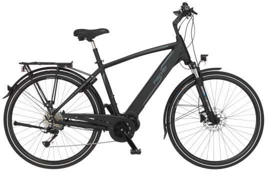 FISCHER Fahrrad E-Bike VIATOR 4.1i Herren 504, 9 Gang, Kettenschaltung, Mittelmotor, 504 Wh Akku