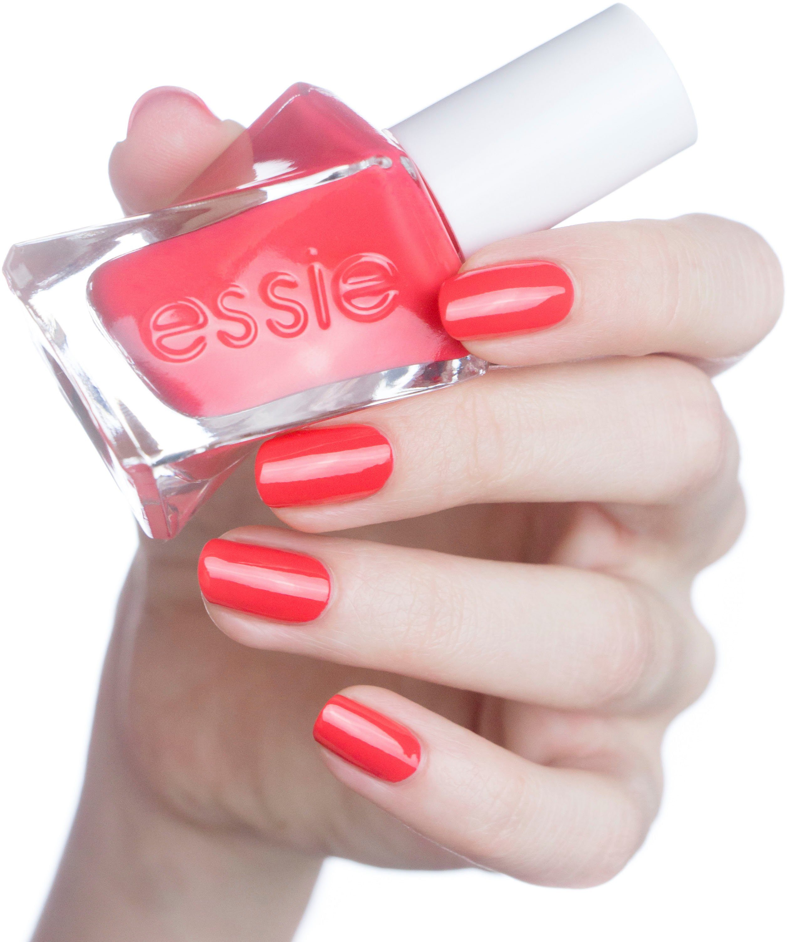 essie Gel-Nagellack Gel Couture 470 Rot hot Nr. sizzling