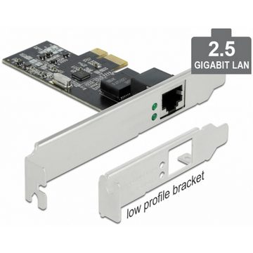 Delock PCI Express x1 Karte auf 1 x 2,5 Gigabit LAN Netzwerk-Adapter
