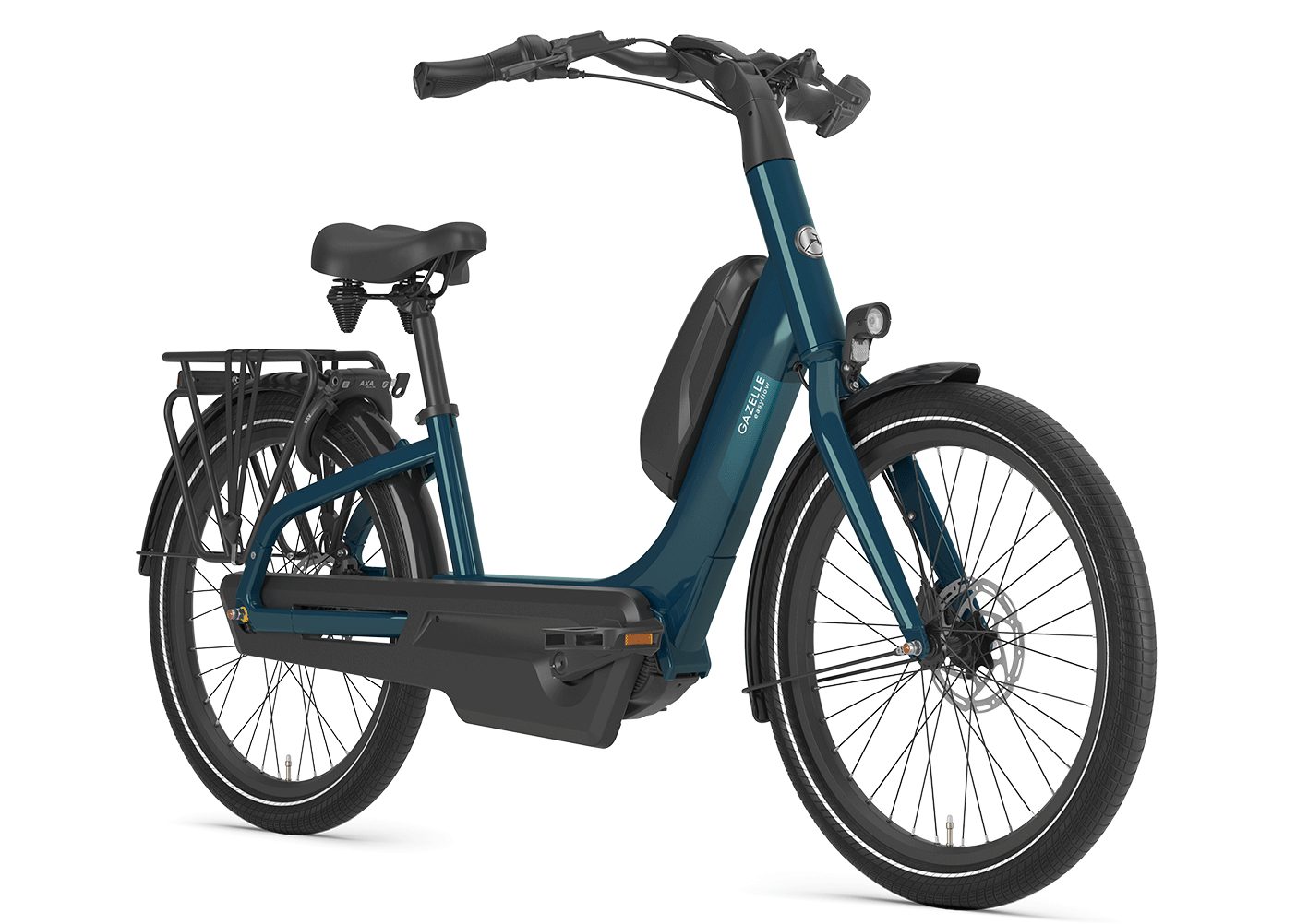 Gazelle E-Bike Gazelle Easyflow C7 FL 504 Wh Damen grün 2025, 7 Gang Shimano Nexus 7, Nabenschaltung, Shimano EP5, 504 Wh