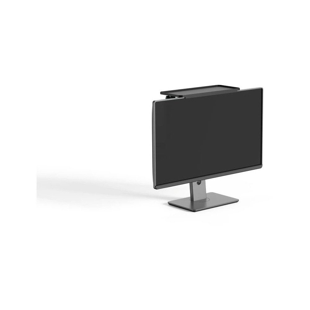 Hama TV-Ständer Hama Bildschirmregal für TV und Monitore - platzsparend., (Platzsparend anbringen, ideal für Zubehör, Platzsparend anbringen, ideal für Zubehör)