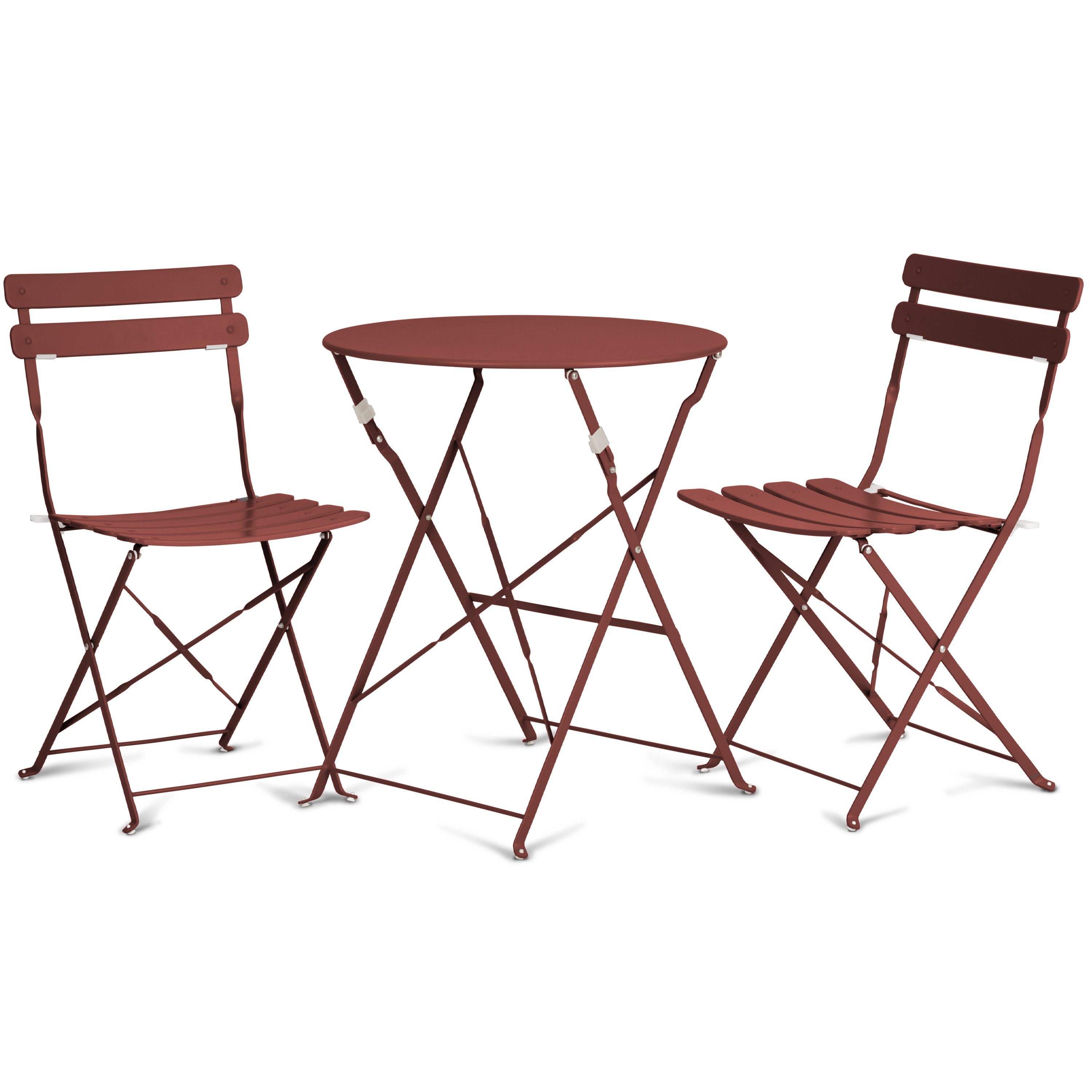 VANAGE Bistrotisch, Bistro Set Balkon, 3 günstig online kaufen